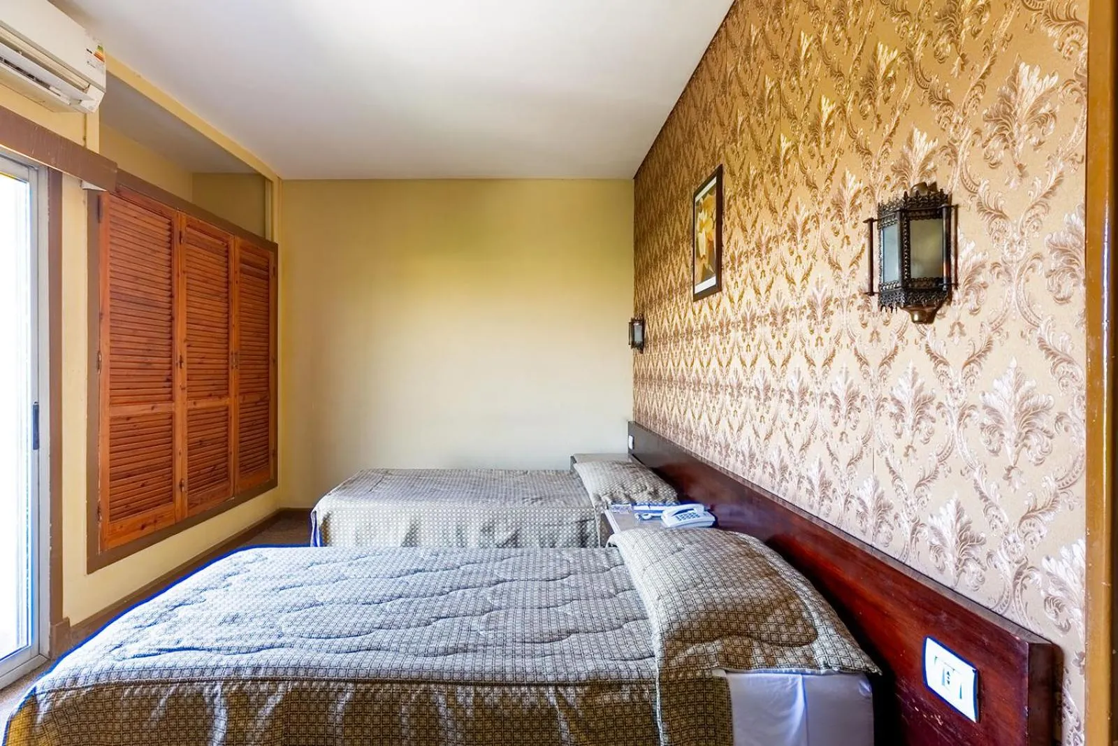 Bed in St George Hotel Cairo