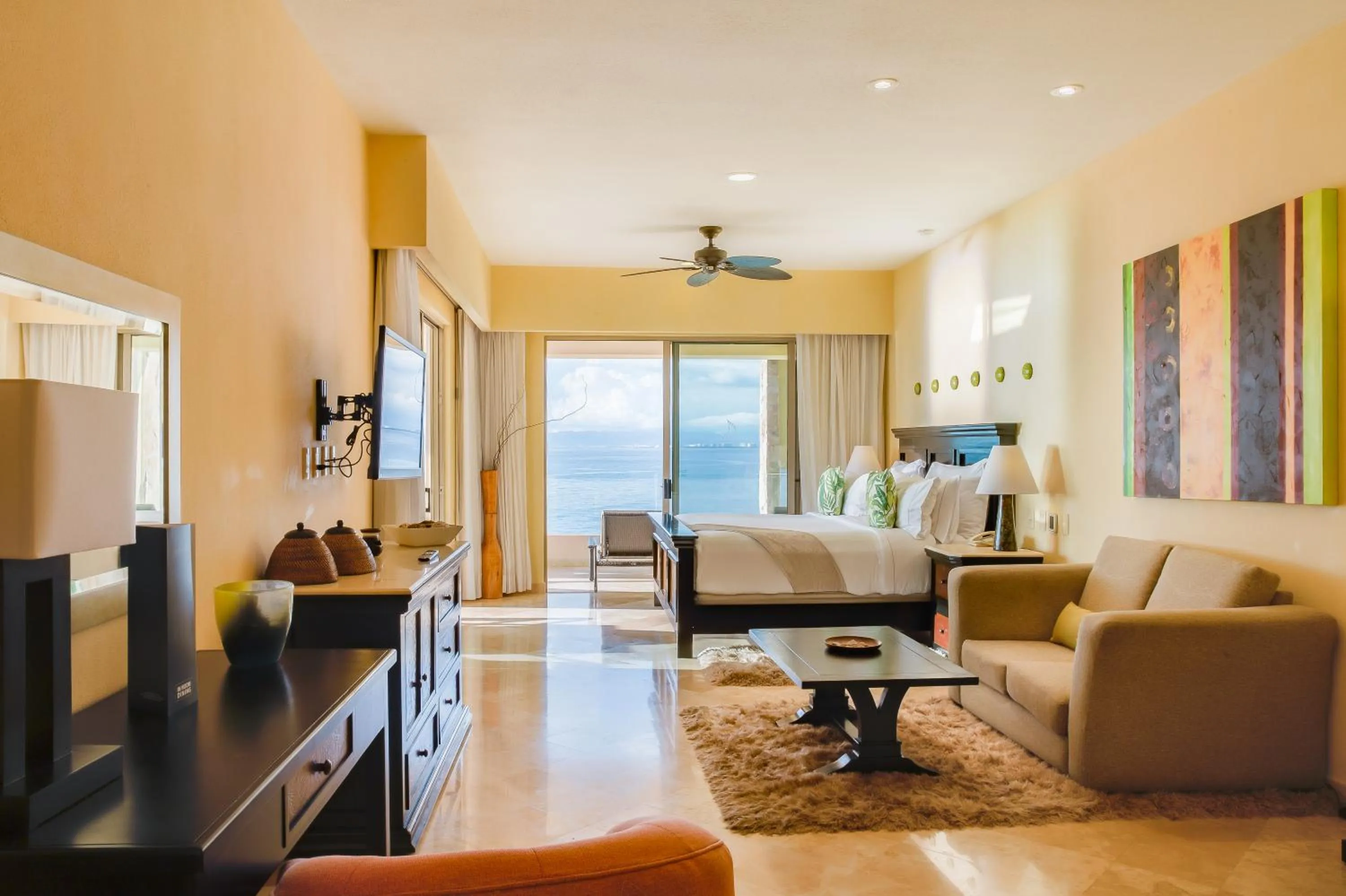 Living room in Garza Blanca Preserve Resort & Spa