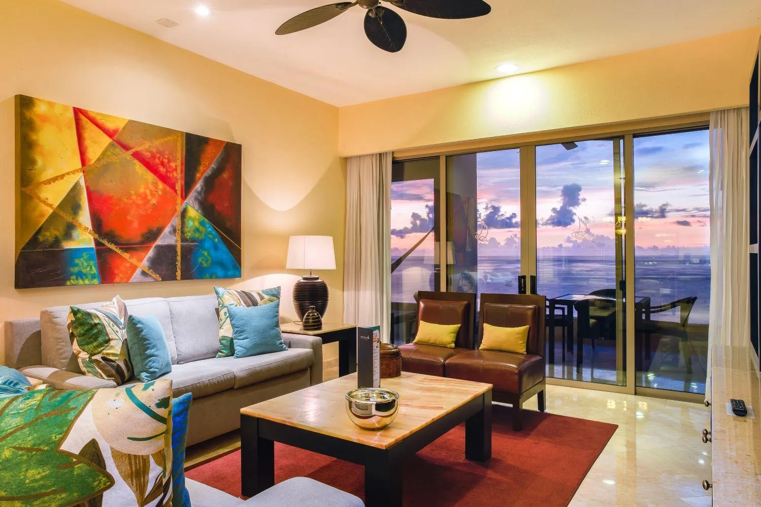 Living room in Garza Blanca Preserve Resort & Spa