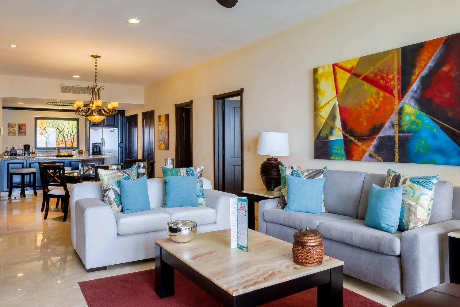 Living room in Garza Blanca Preserve Resort & Spa