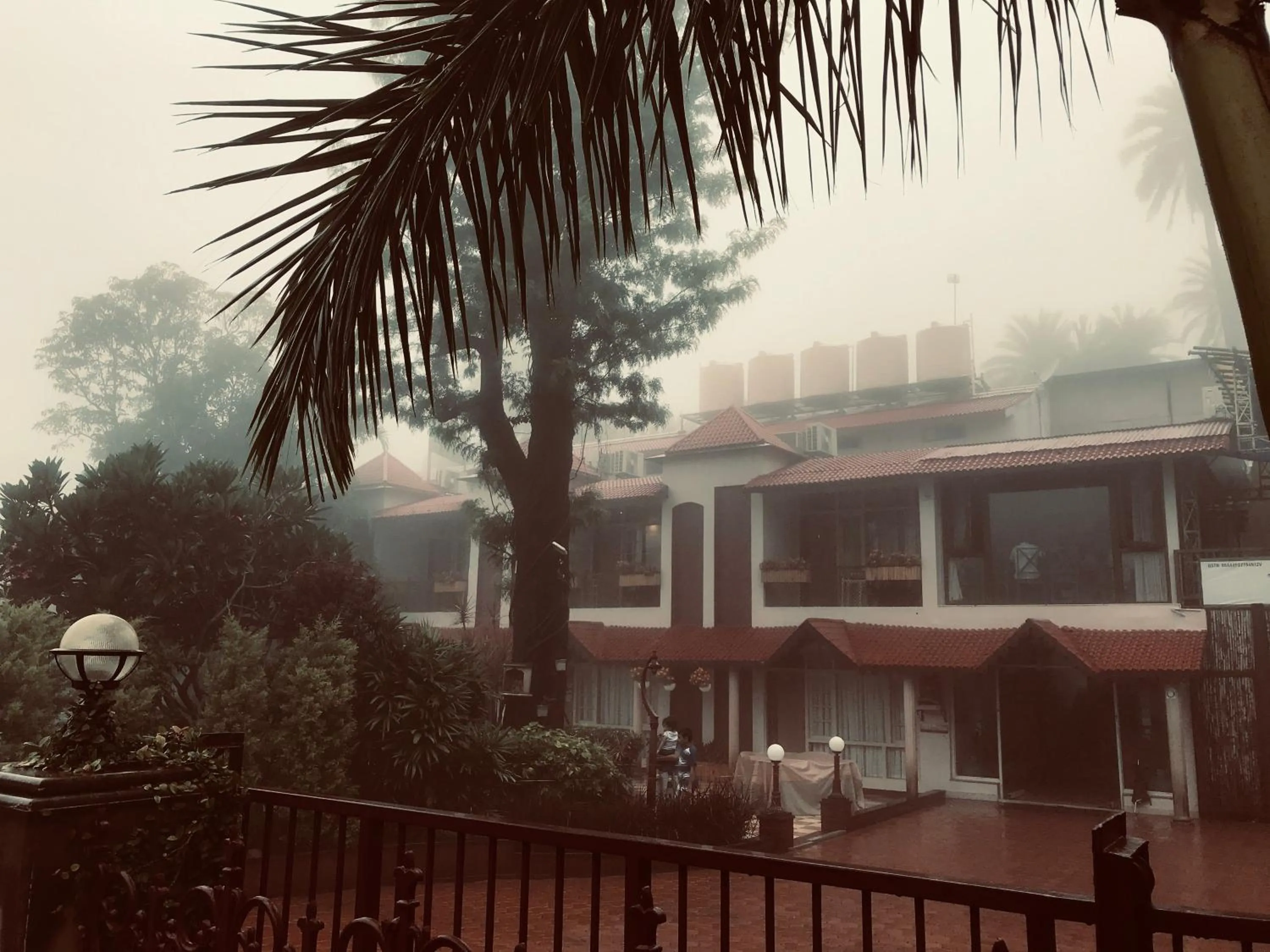 Garden view in Hotel Silver Oak