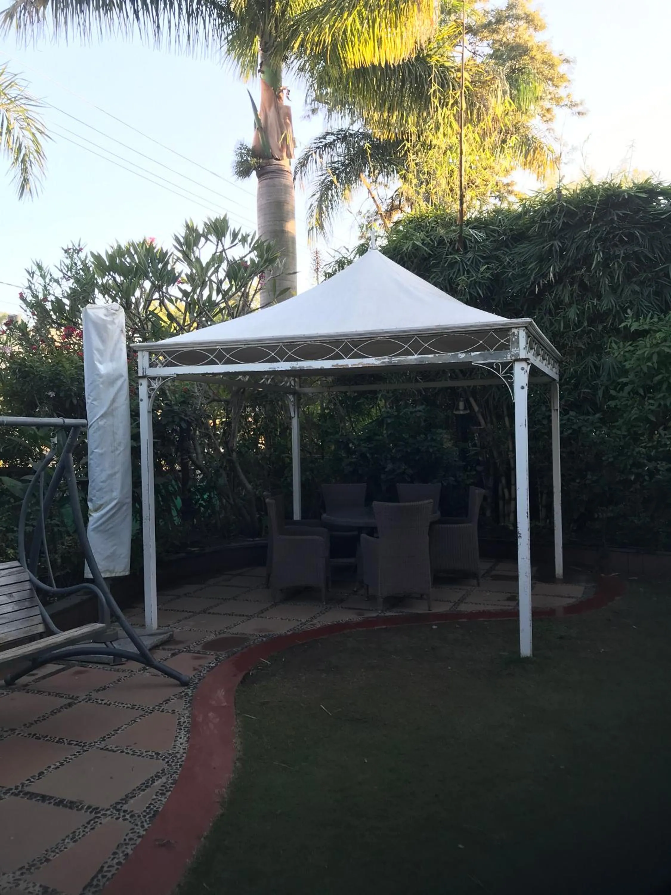 Garden view in Hotel Silver Oak