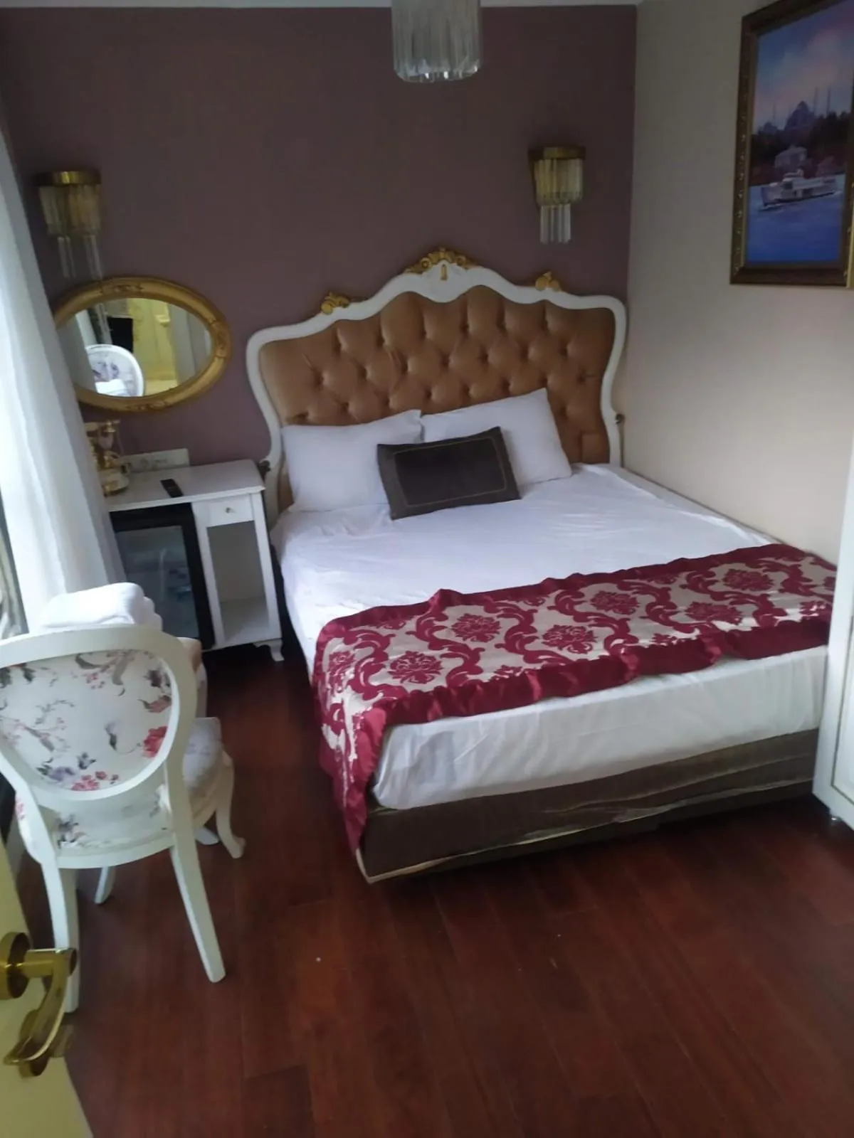 Bed in Gulhane Garden Hotel