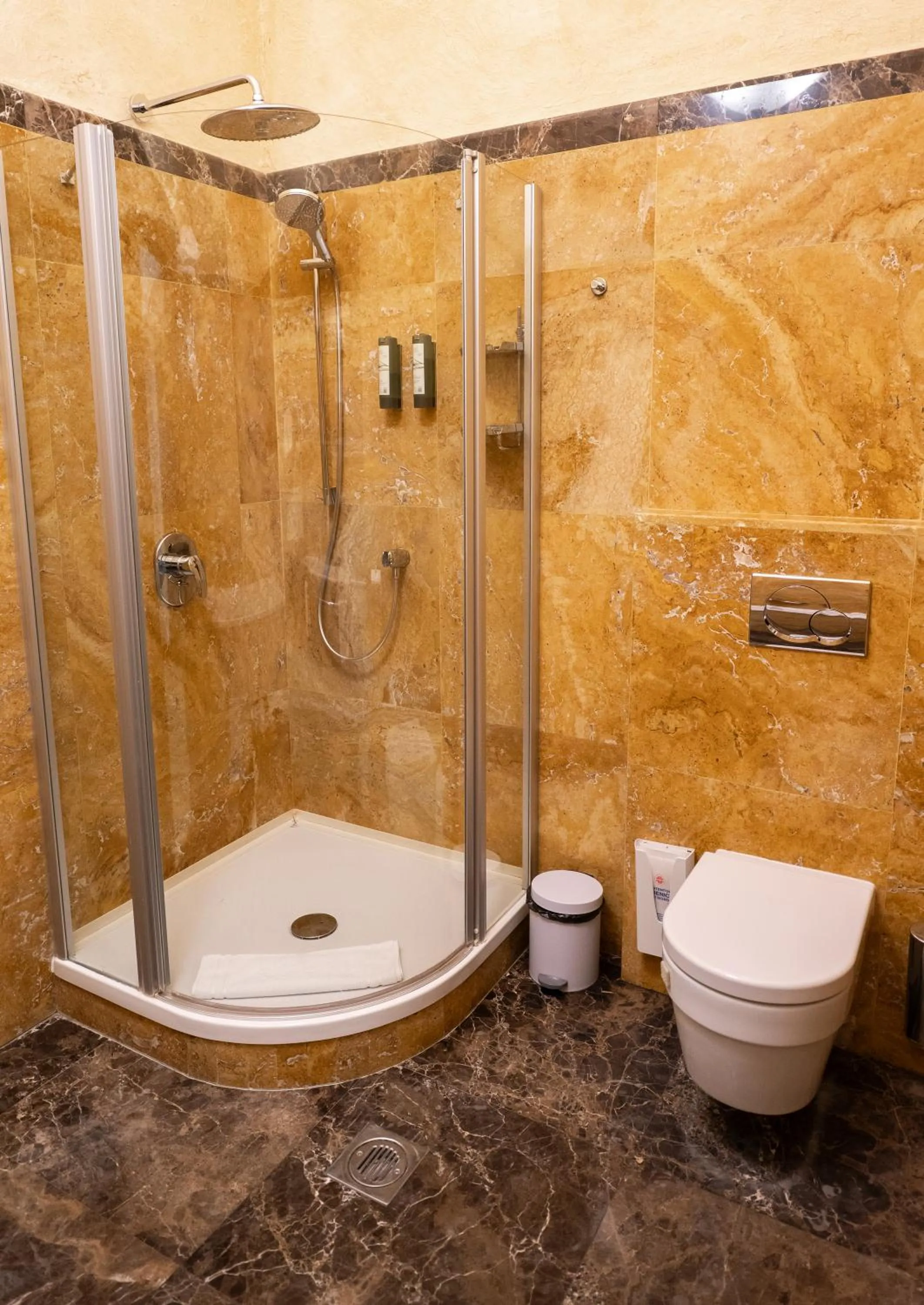 Shower in Citadel Inn Gastro Boutique Hotel - Готель Цитадель Львів
