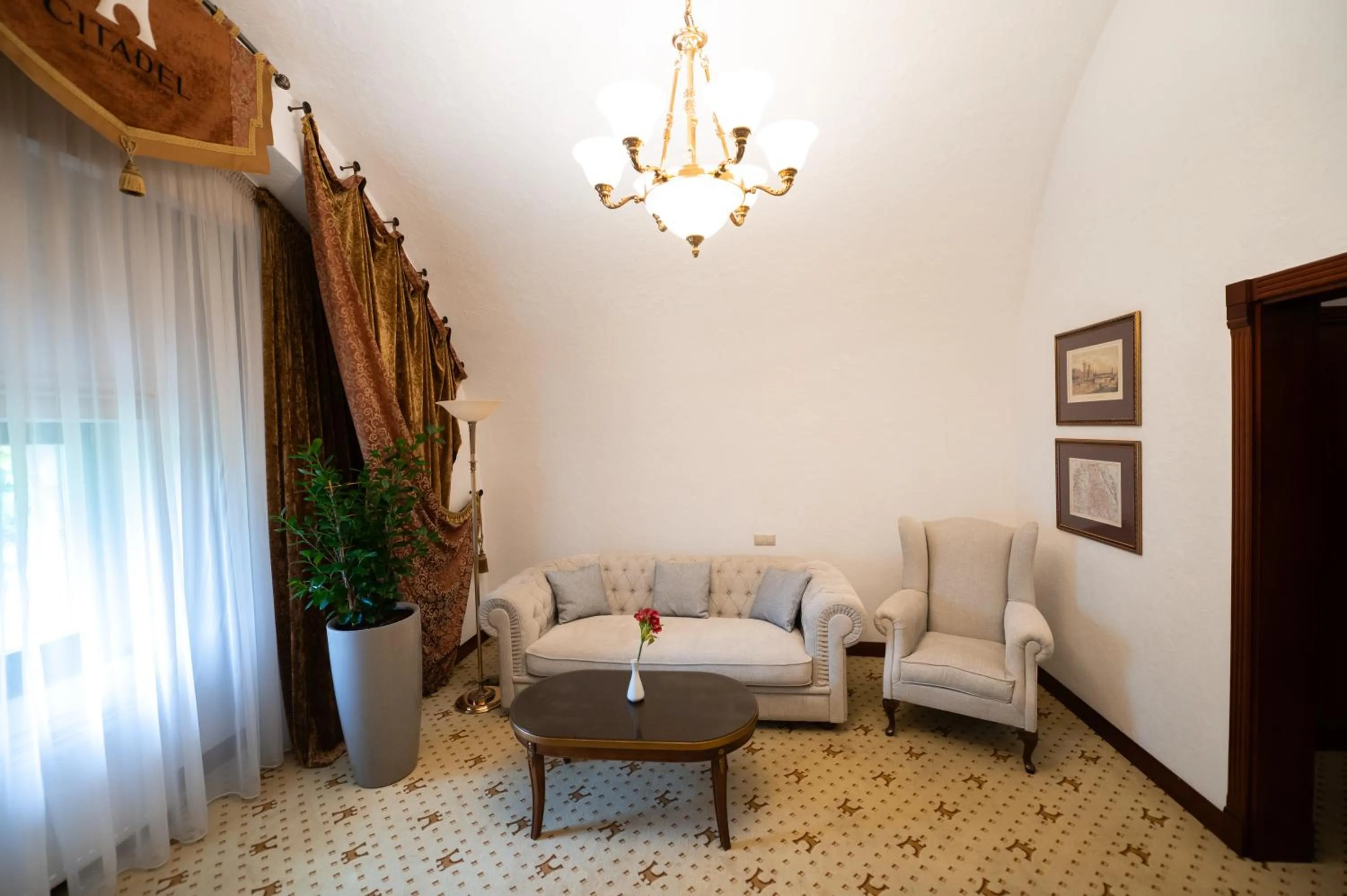 Living room in Citadel Inn Gastro Boutique Hotel - Готель Цитадель Львів