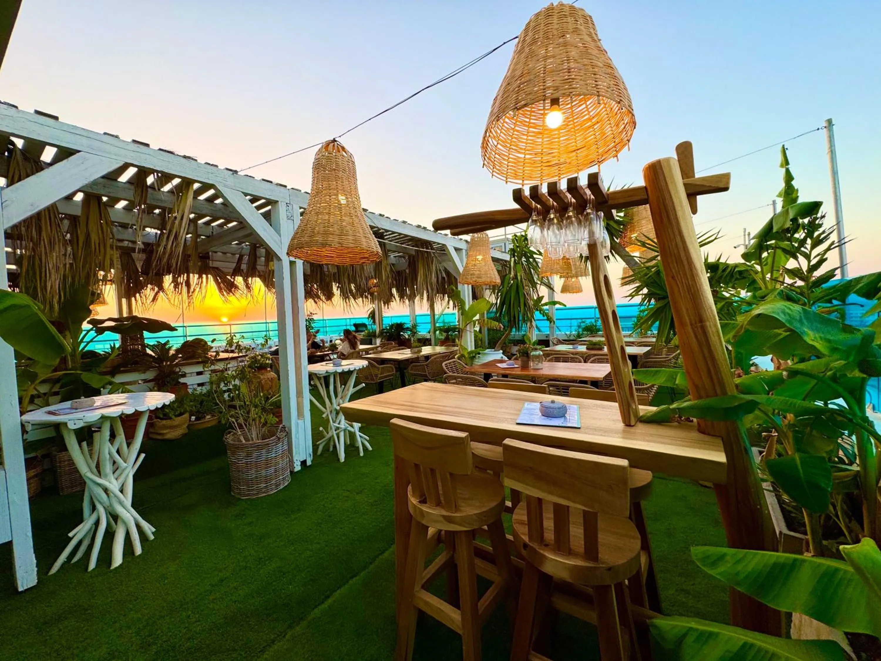 Garden in Hotel Parthenon Rodos city