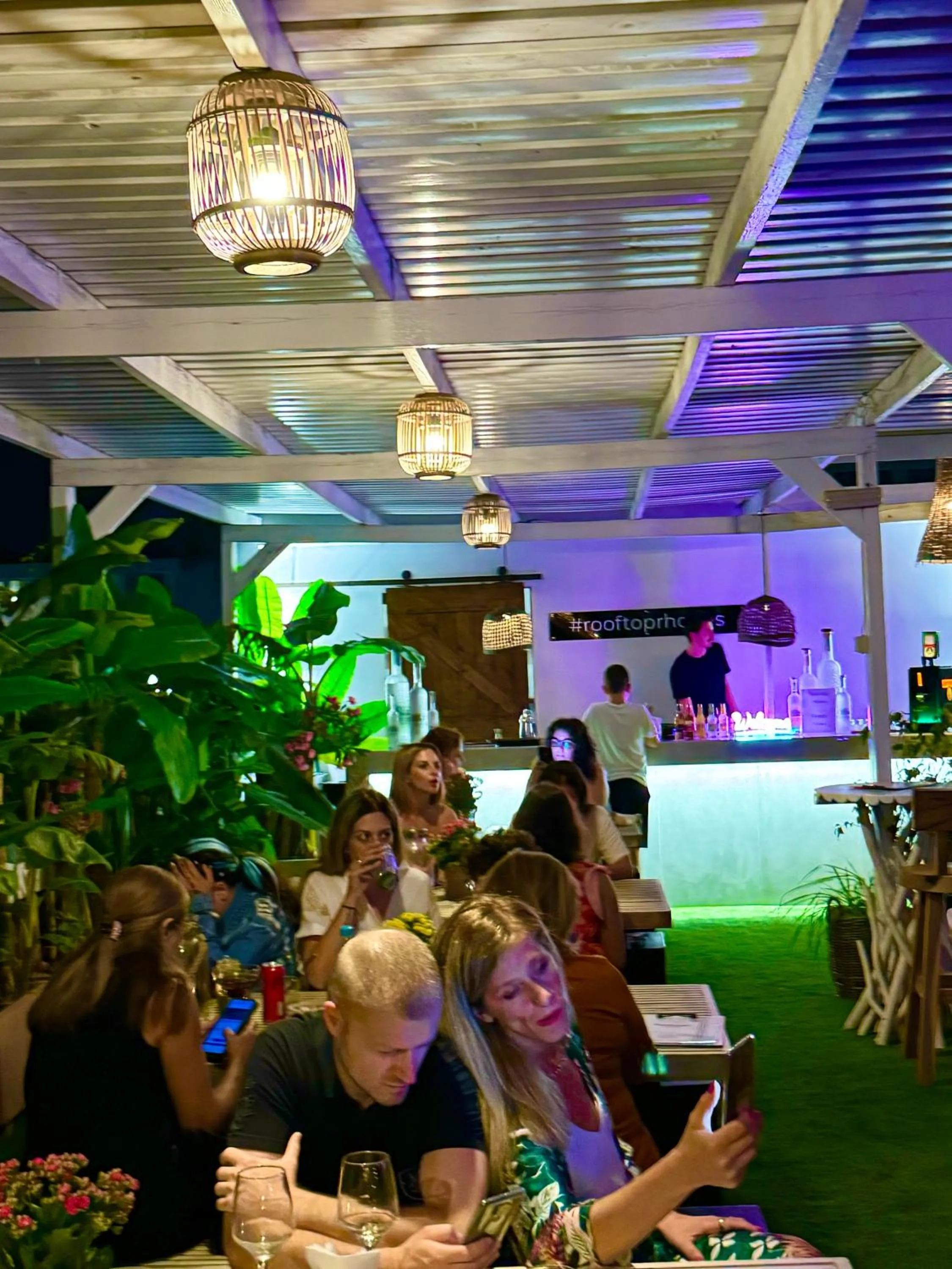 People in Hotel Parthenon Rodos city