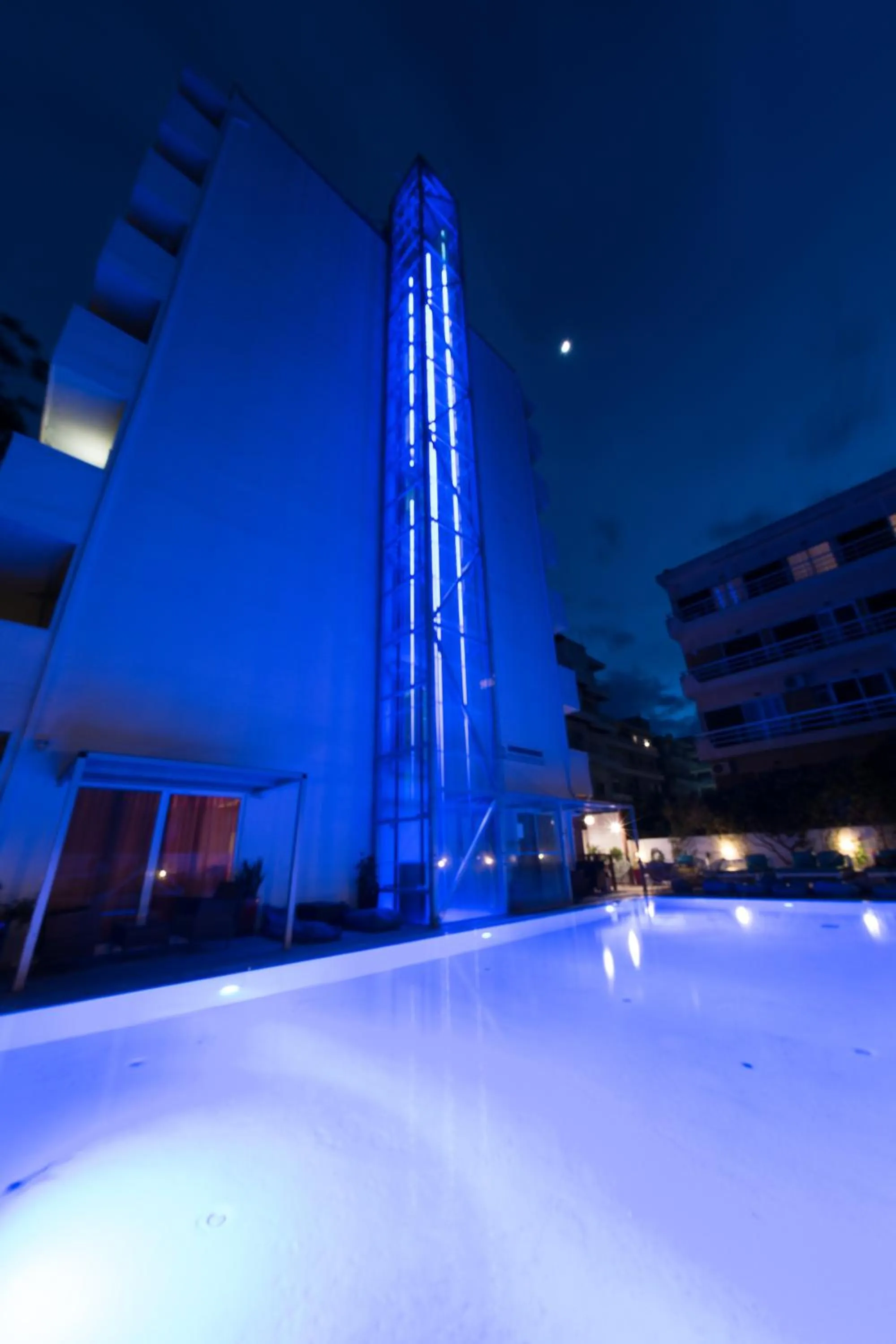 Property building in Hotel Parthenon Rodos city