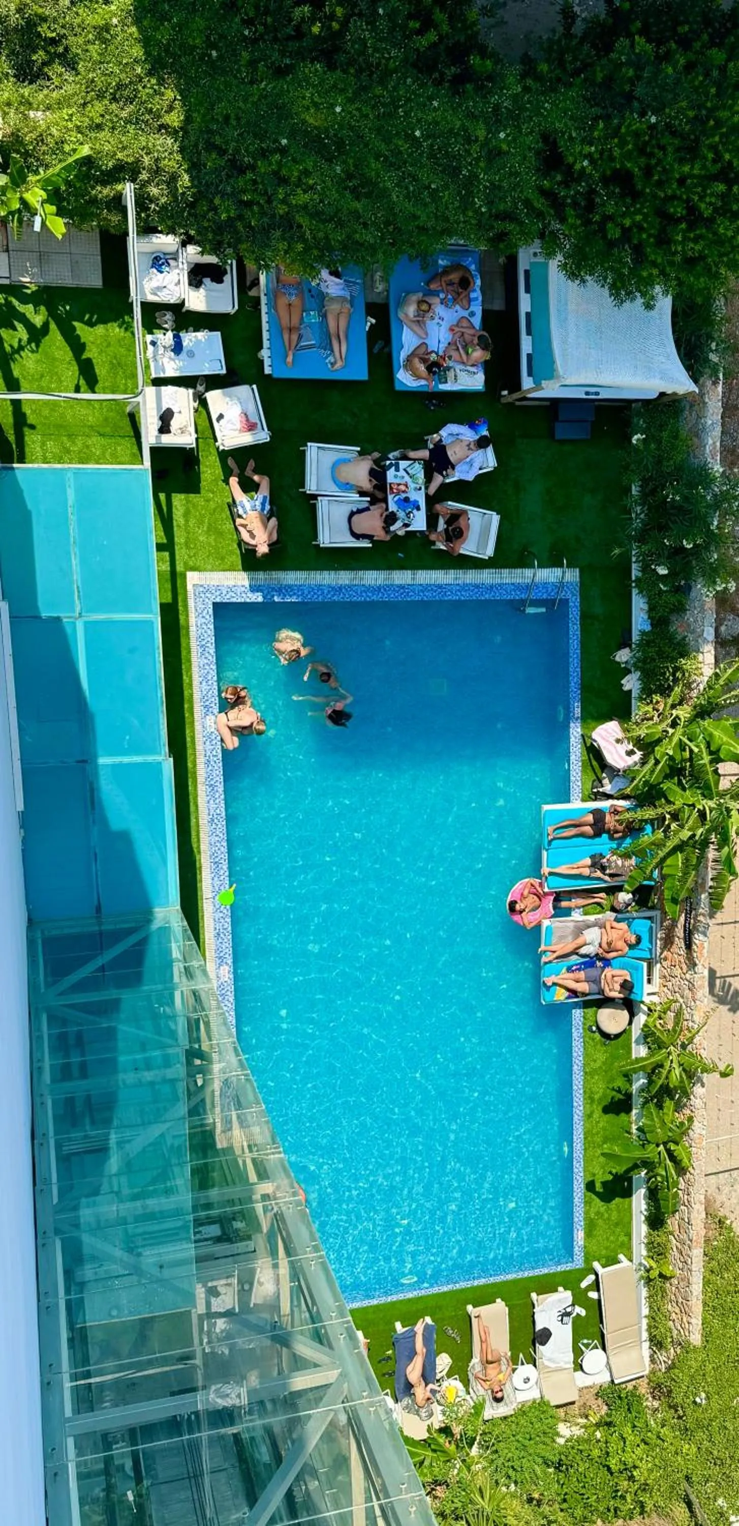 Property building in Hotel Parthenon Rodos city