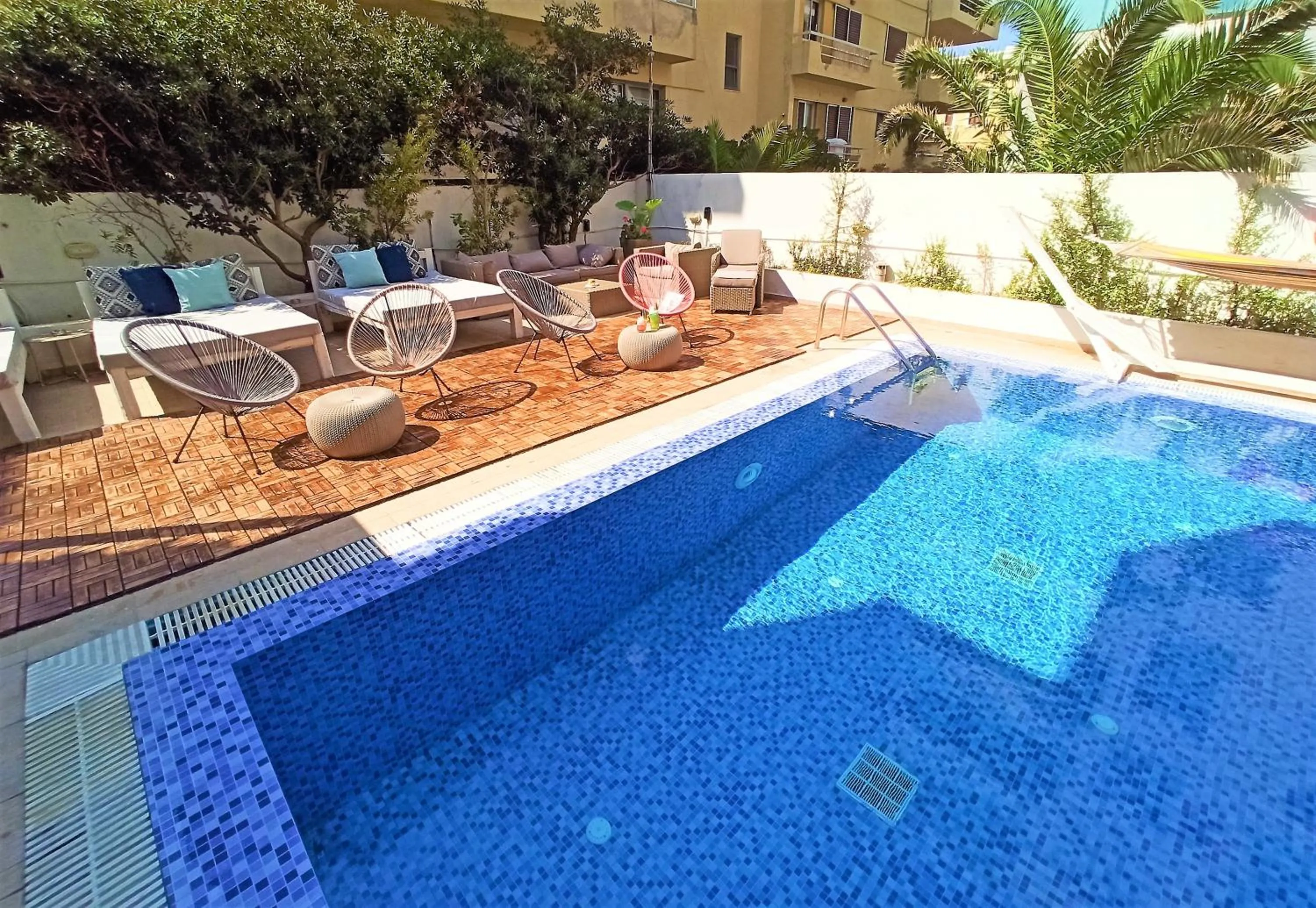 Property building in Hotel Parthenon Rodos city