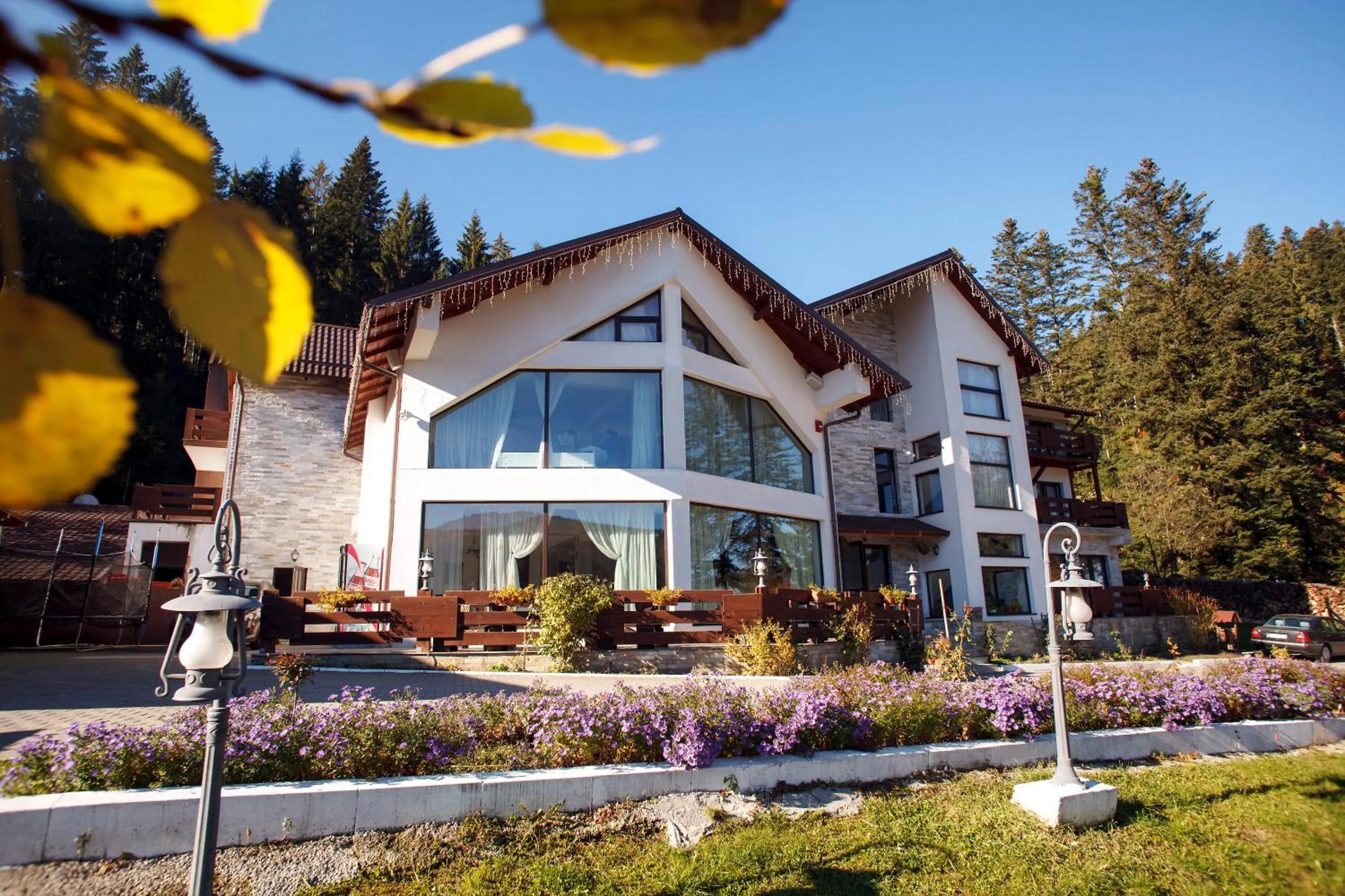 Facade/entrance in Pension Perla Bucovinei