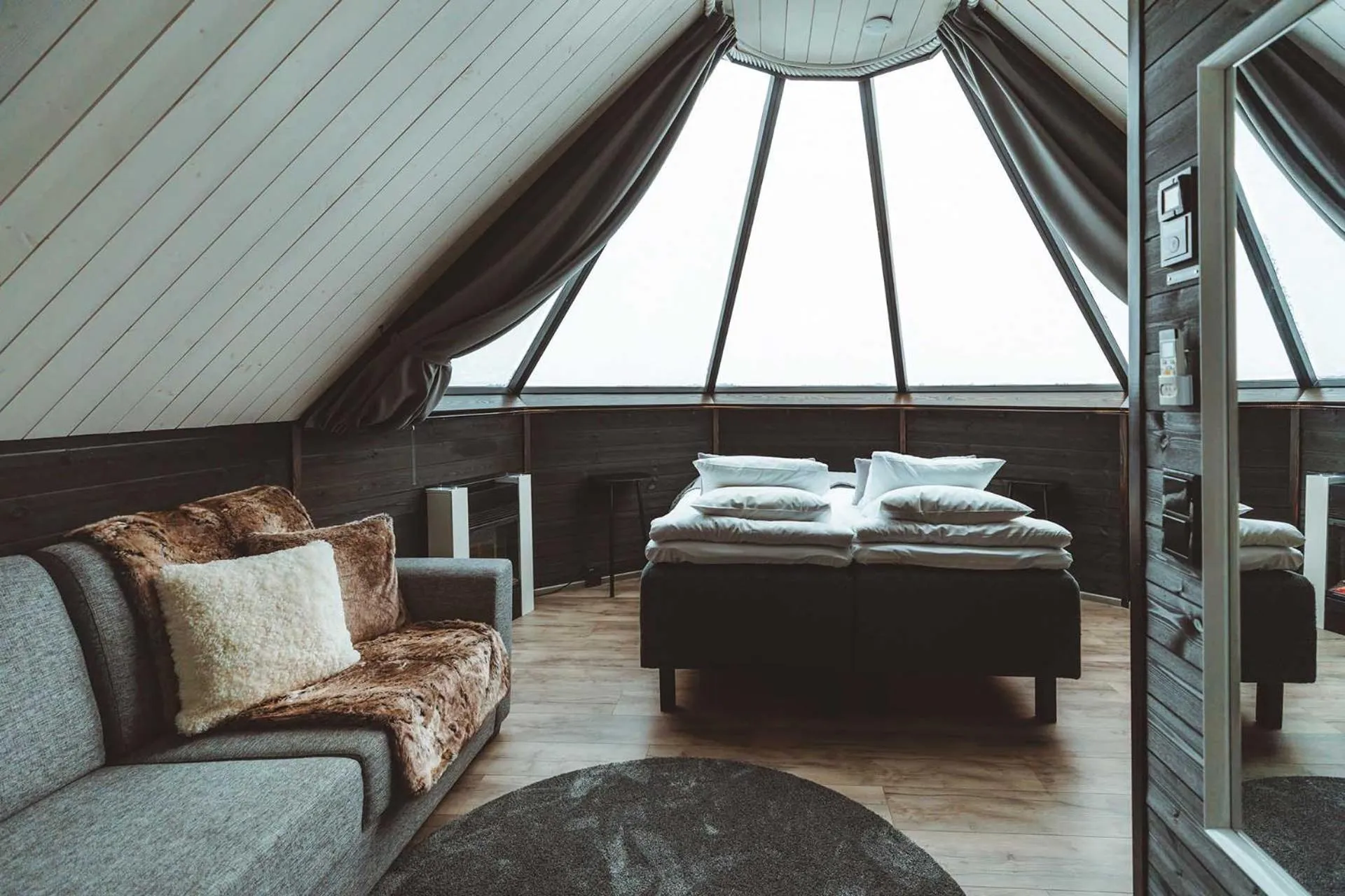 Bed in Apukka Resort