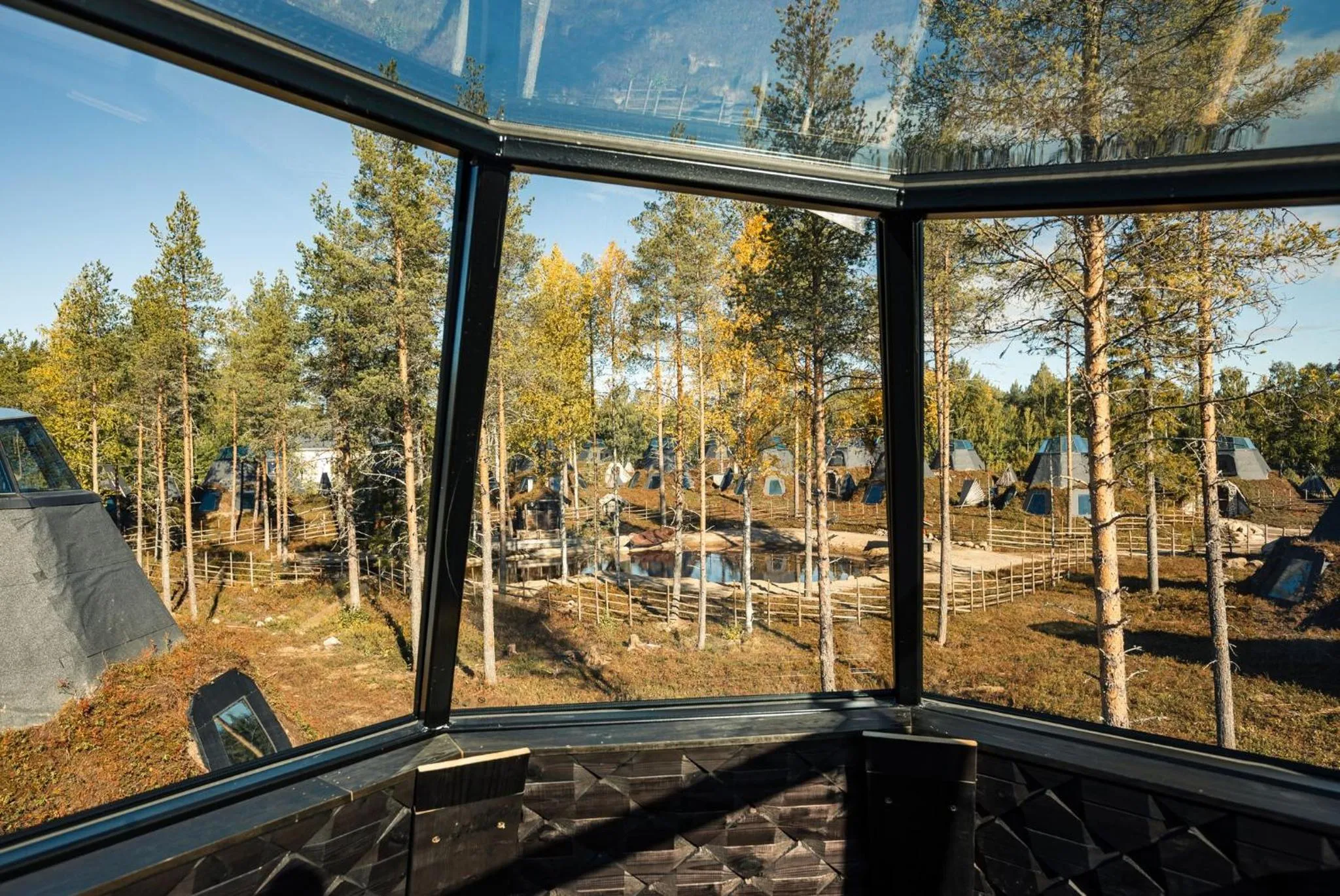 Natural landscape in Apukka Resort