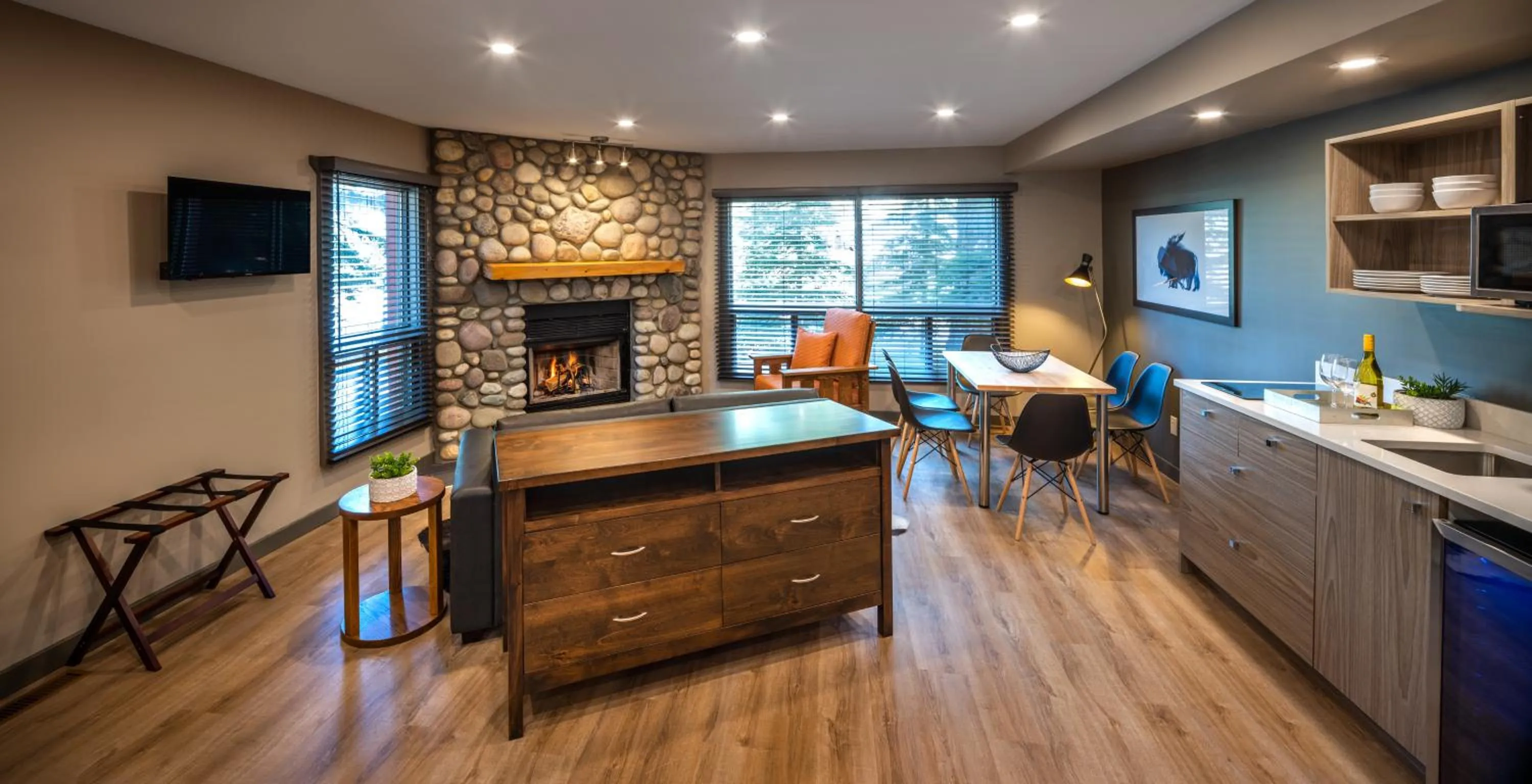 Kitchen or kitchenette in Buffalo Mountain Lodge