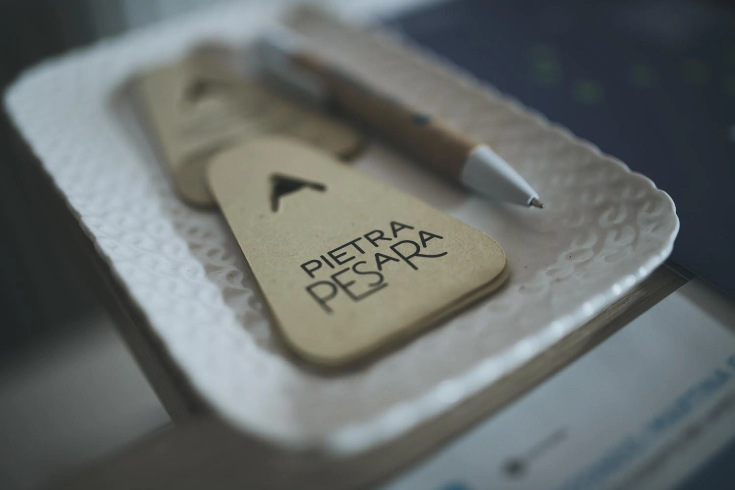 Logo/Certificate/Sign in Pietra Pesara