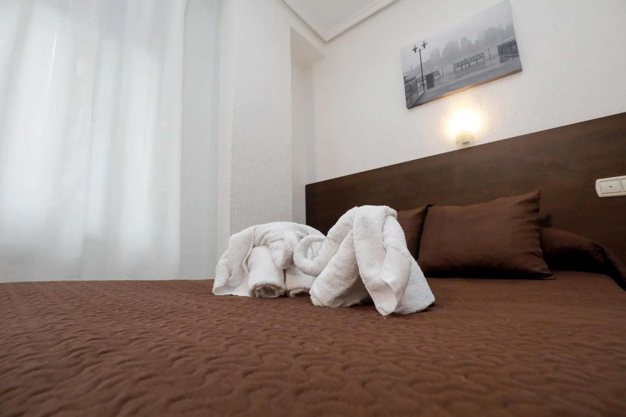 Bed in Hostal Conde David