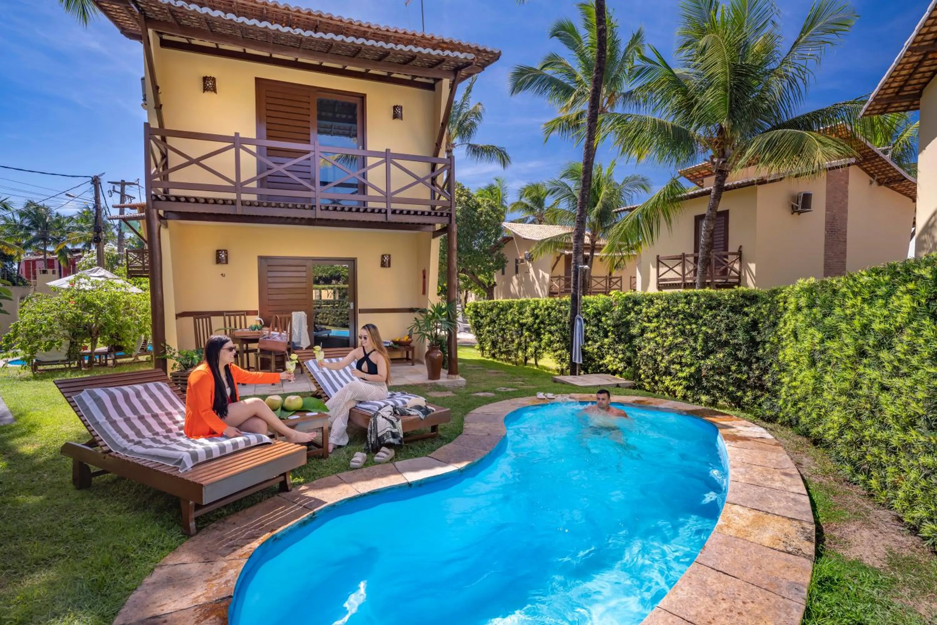 Patio in Serhs Villas Da Pipa Hotel