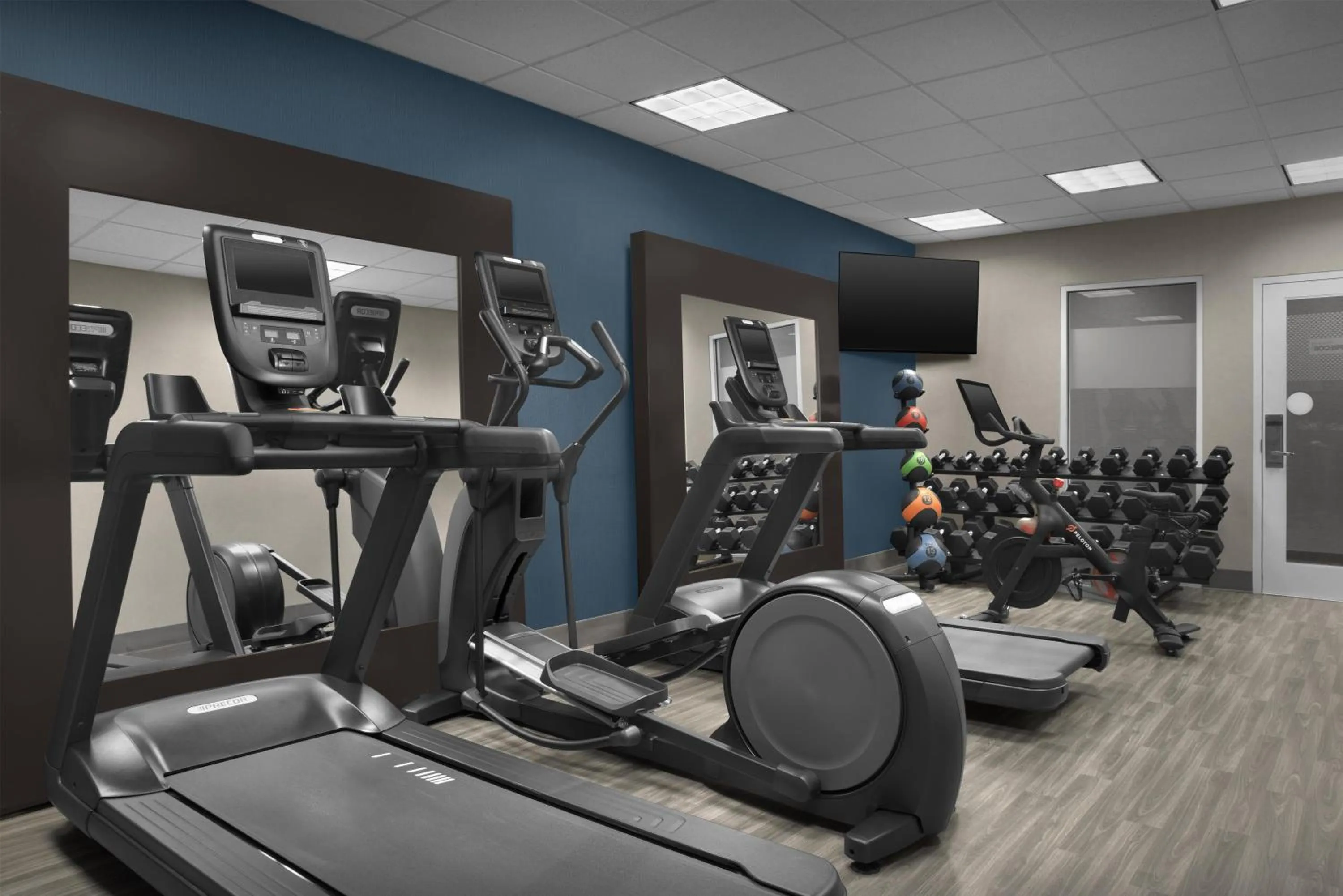 Fitness centre/facilities in Hampton Inn & Suites Lakeland-South Polk Parkway
