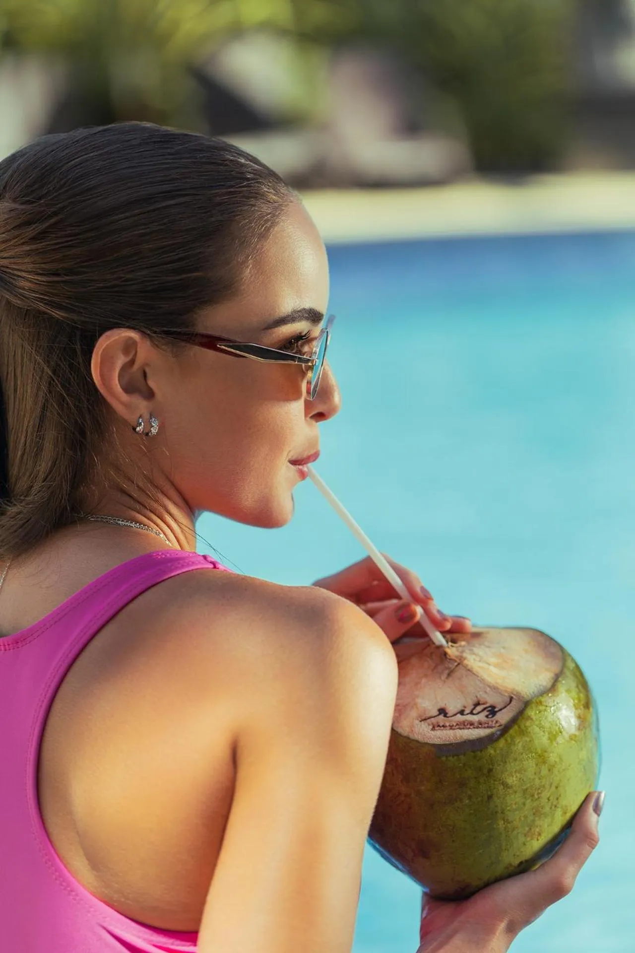 Swimming pool in Ritz Lagoa da Anta Hotel & SPA