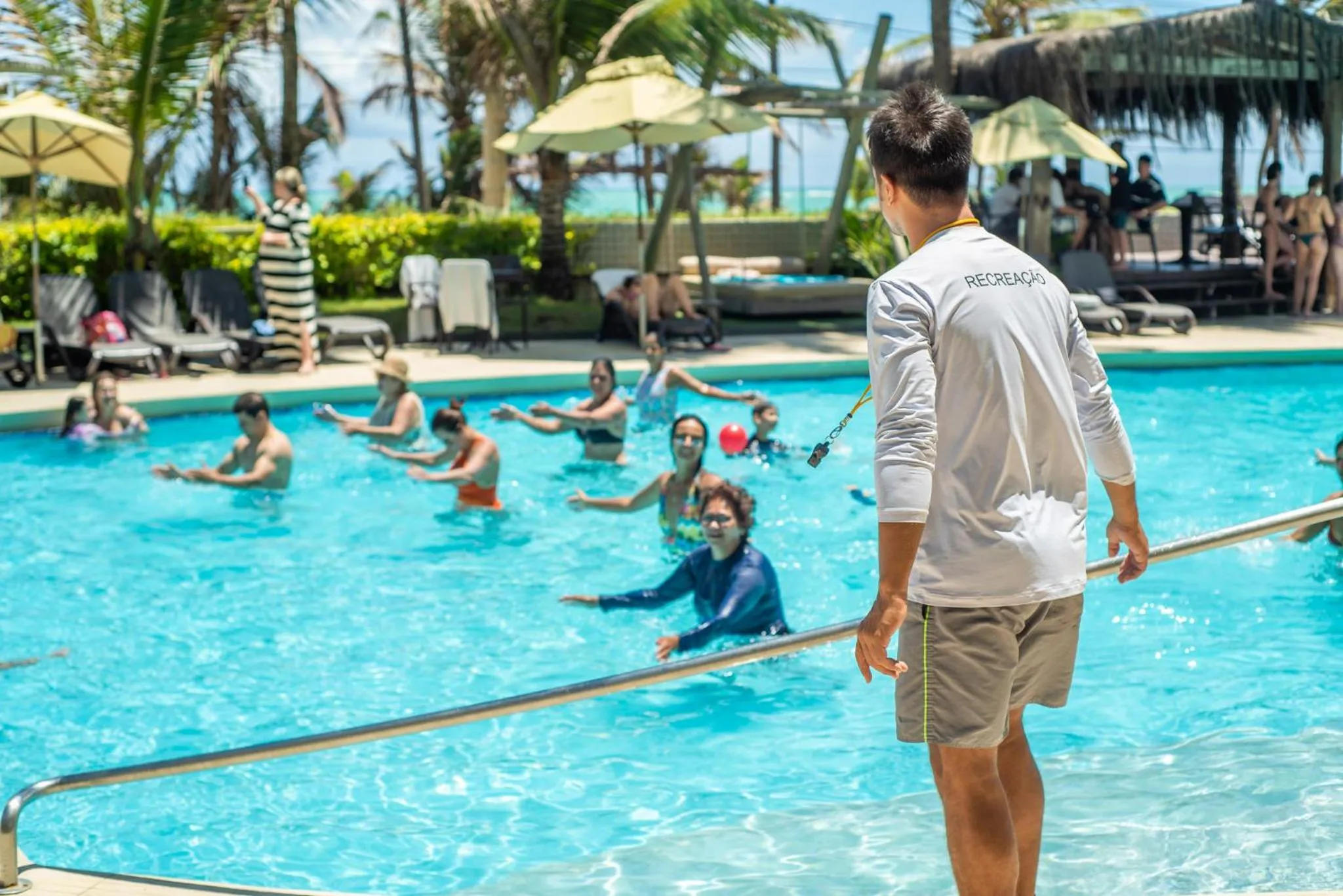 Swimming pool in Ritz Lagoa da Anta Hotel & SPA