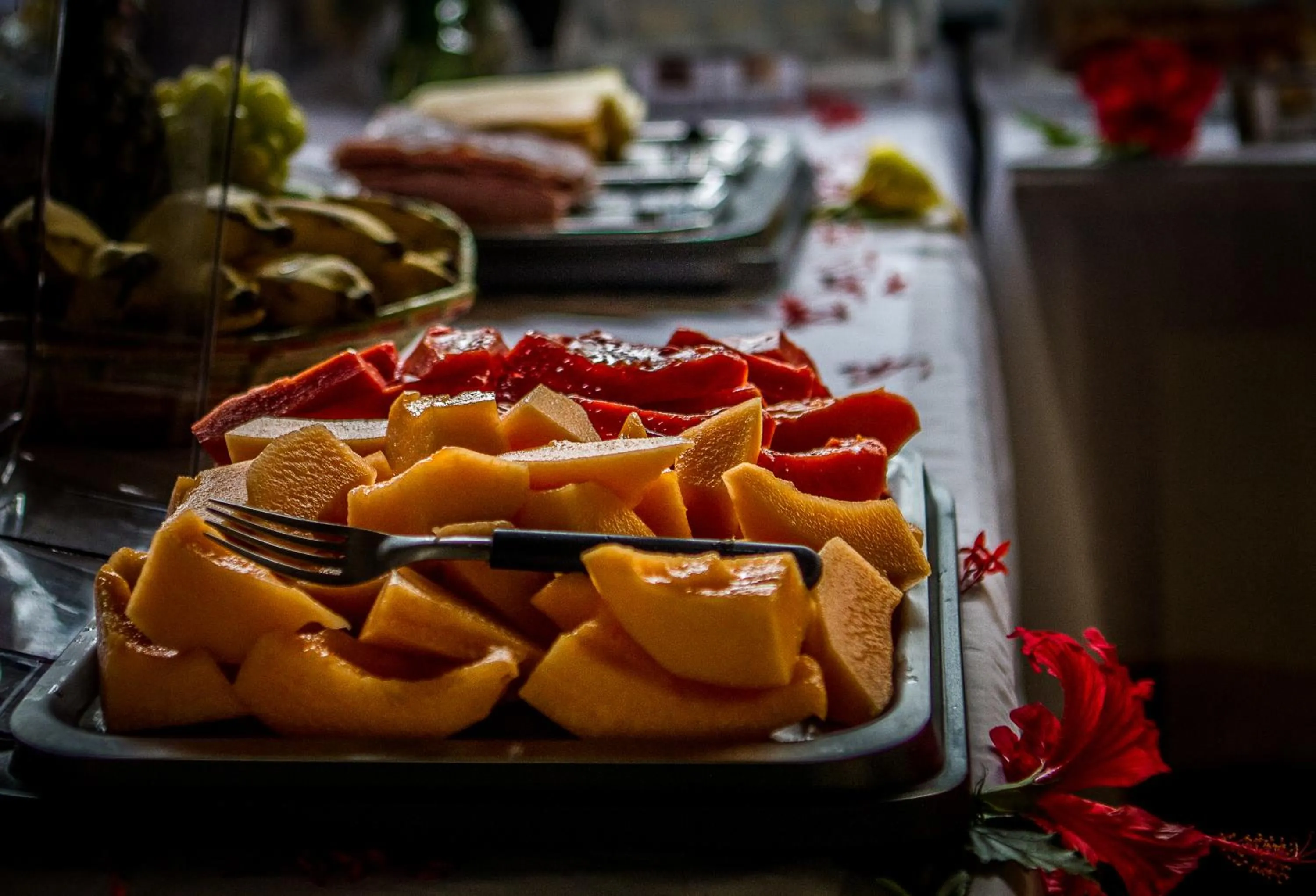 Buffet breakfast in Pousada Cavalo Marinho