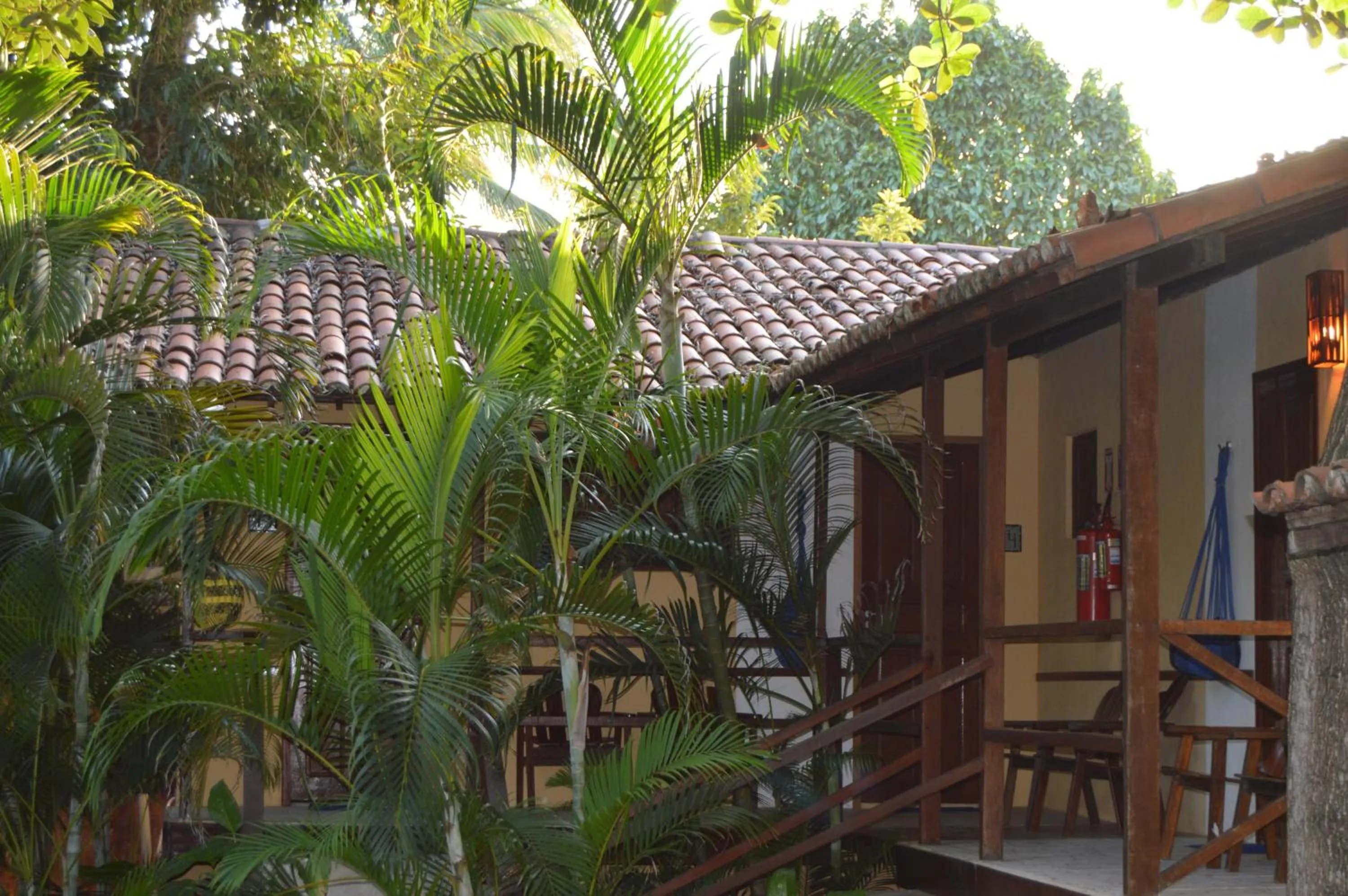 Balcony/Terrace in Pousada Cavalo Marinho