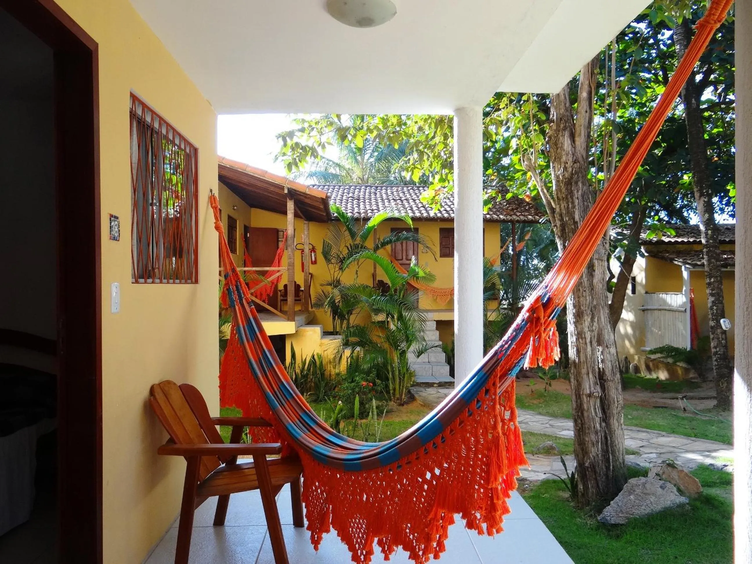 Balcony/Terrace in Pousada Cavalo Marinho