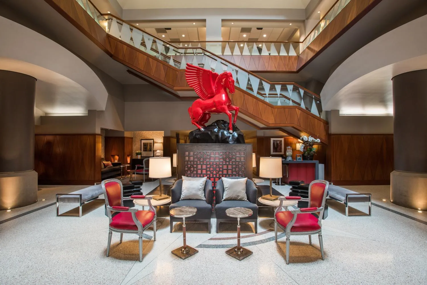 Lobby or reception in Magnolia Hotel Downtown Dallas