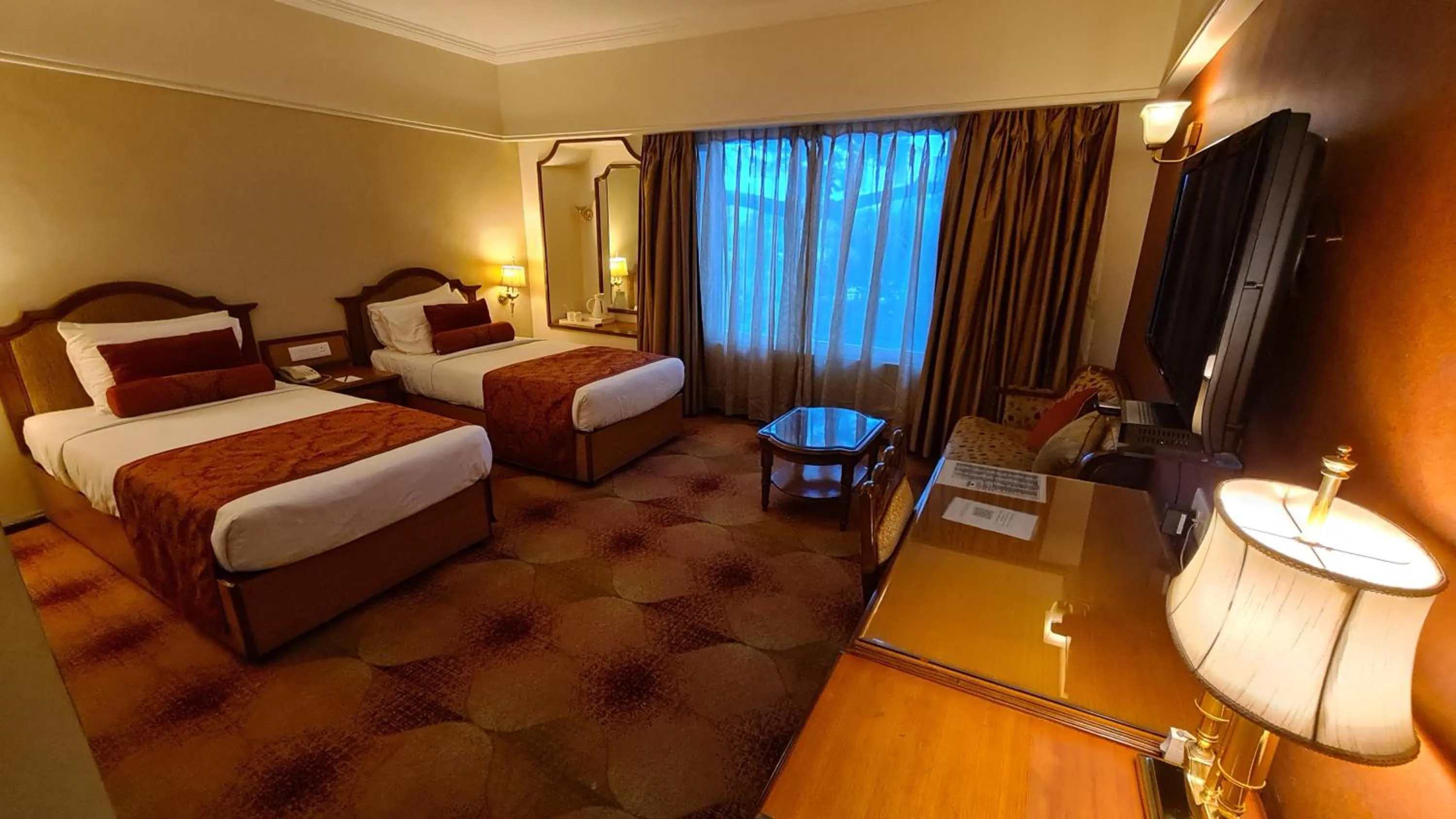 Bedroom, Bed in Pride Premier Pune