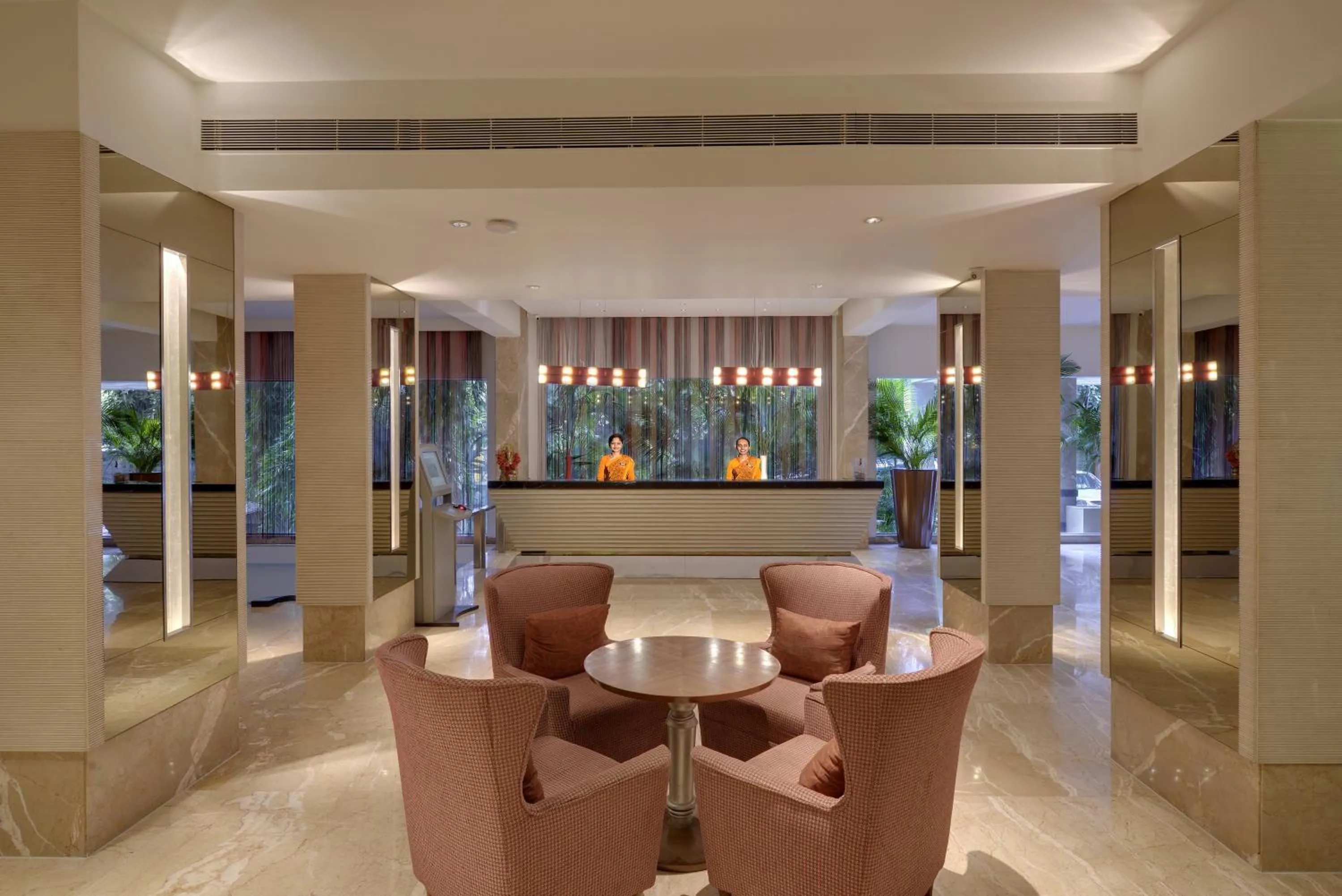 Lobby or reception in Pride Premier Pune