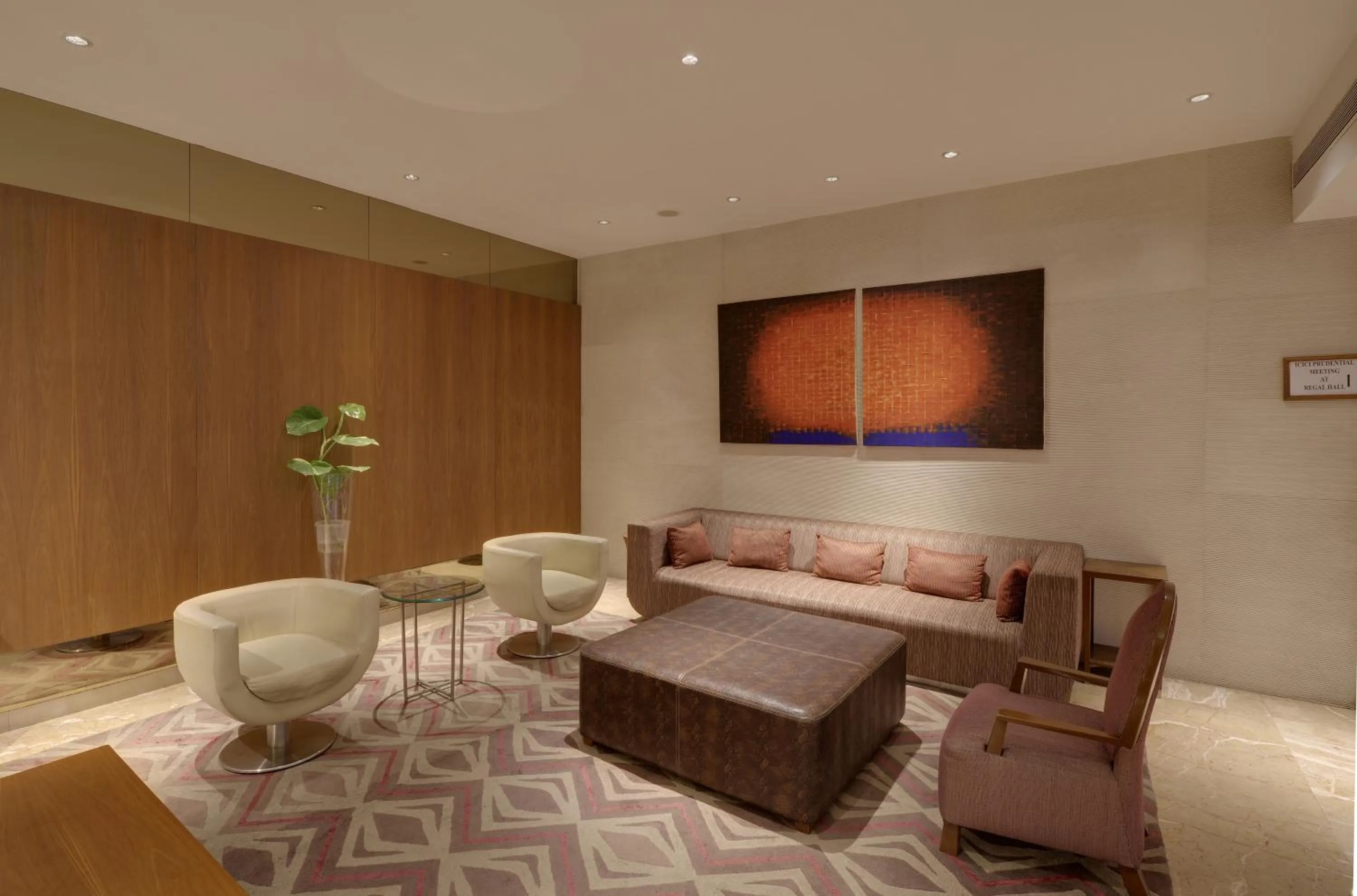 Lobby or reception in Pride Premier Pune