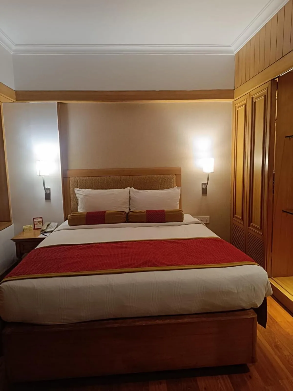 Bedroom, Bed in Pride Premier Pune