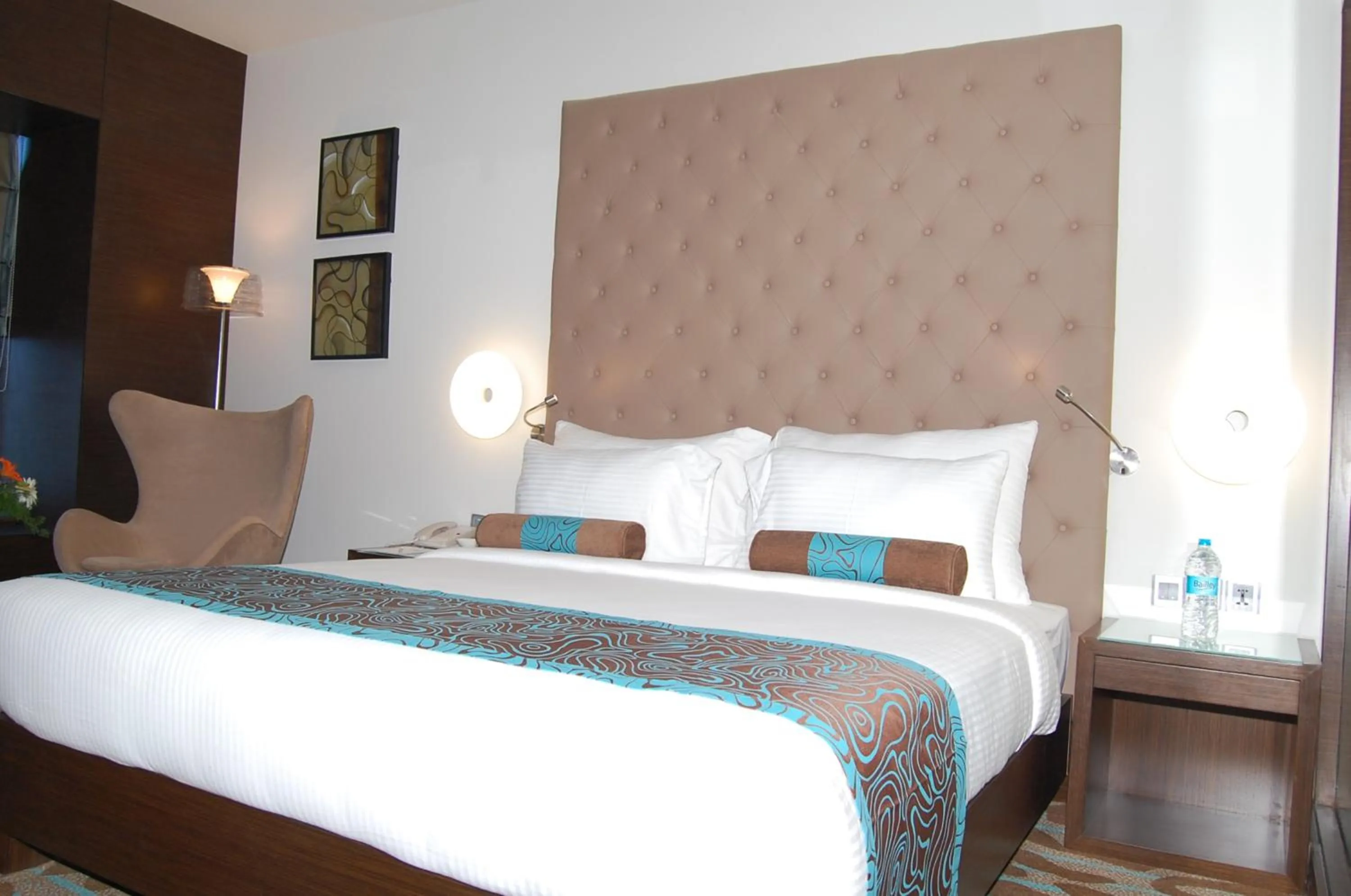 Bedroom, Bed in Pride Premier Bengaluru