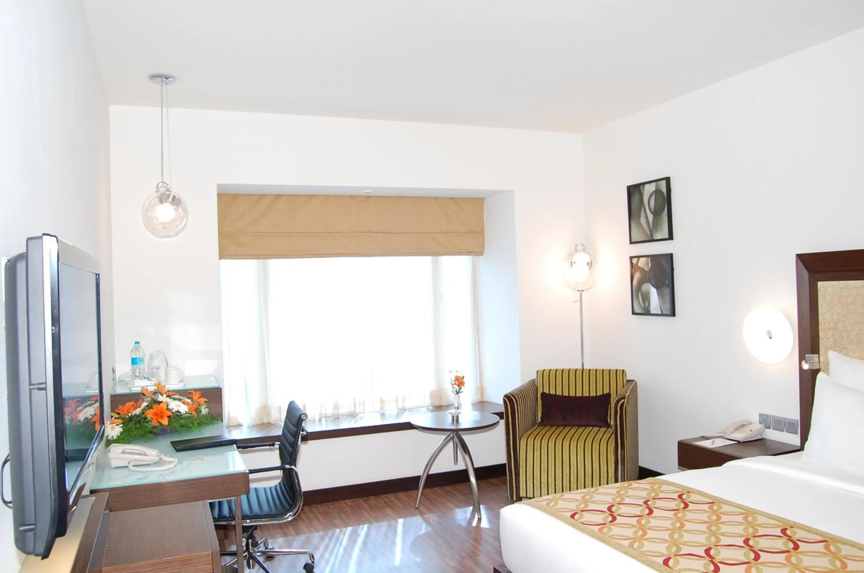 Bedroom, Bed in Pride Premier Bengaluru