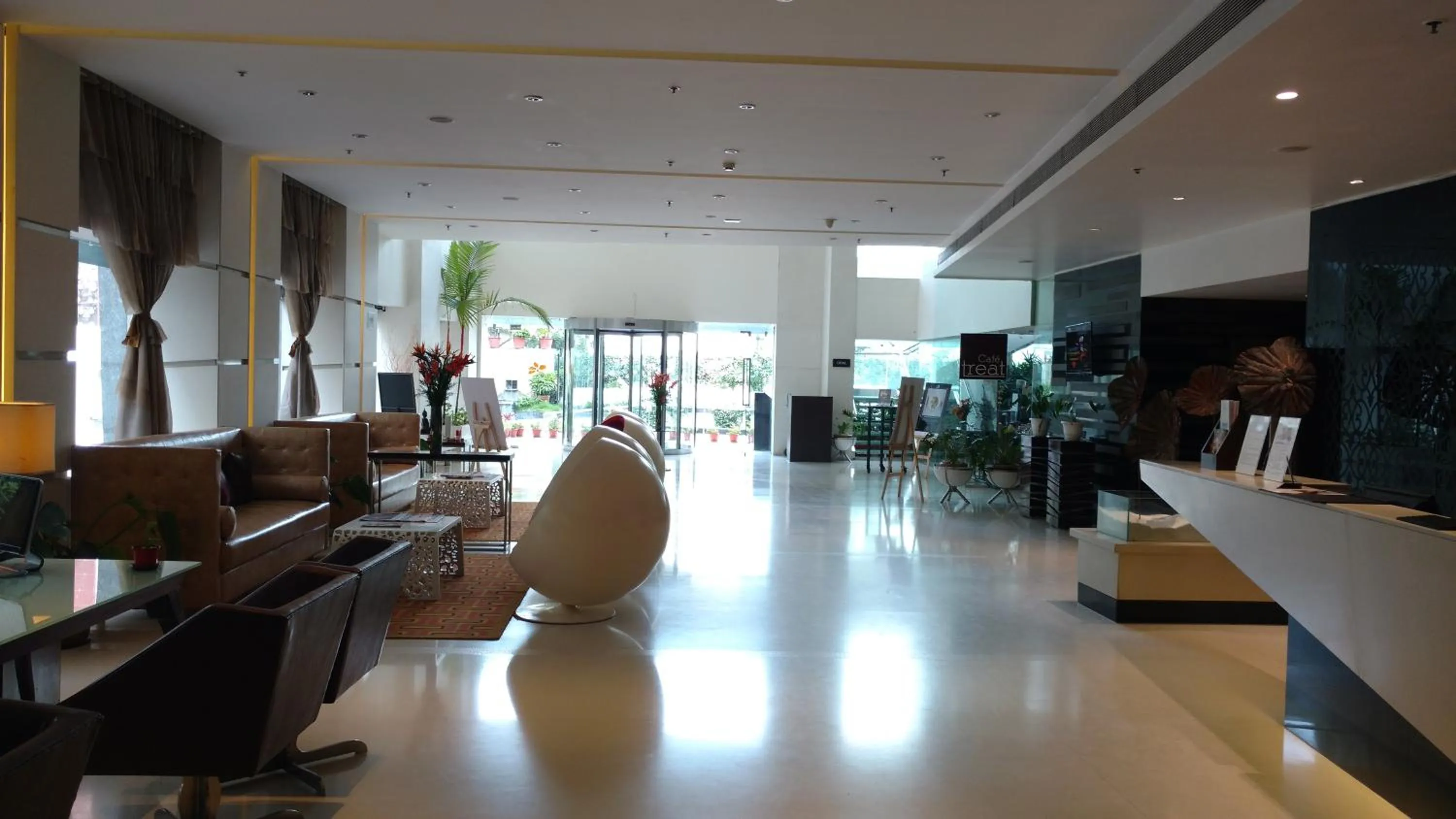 Lobby or reception in Pride Premier Bengaluru