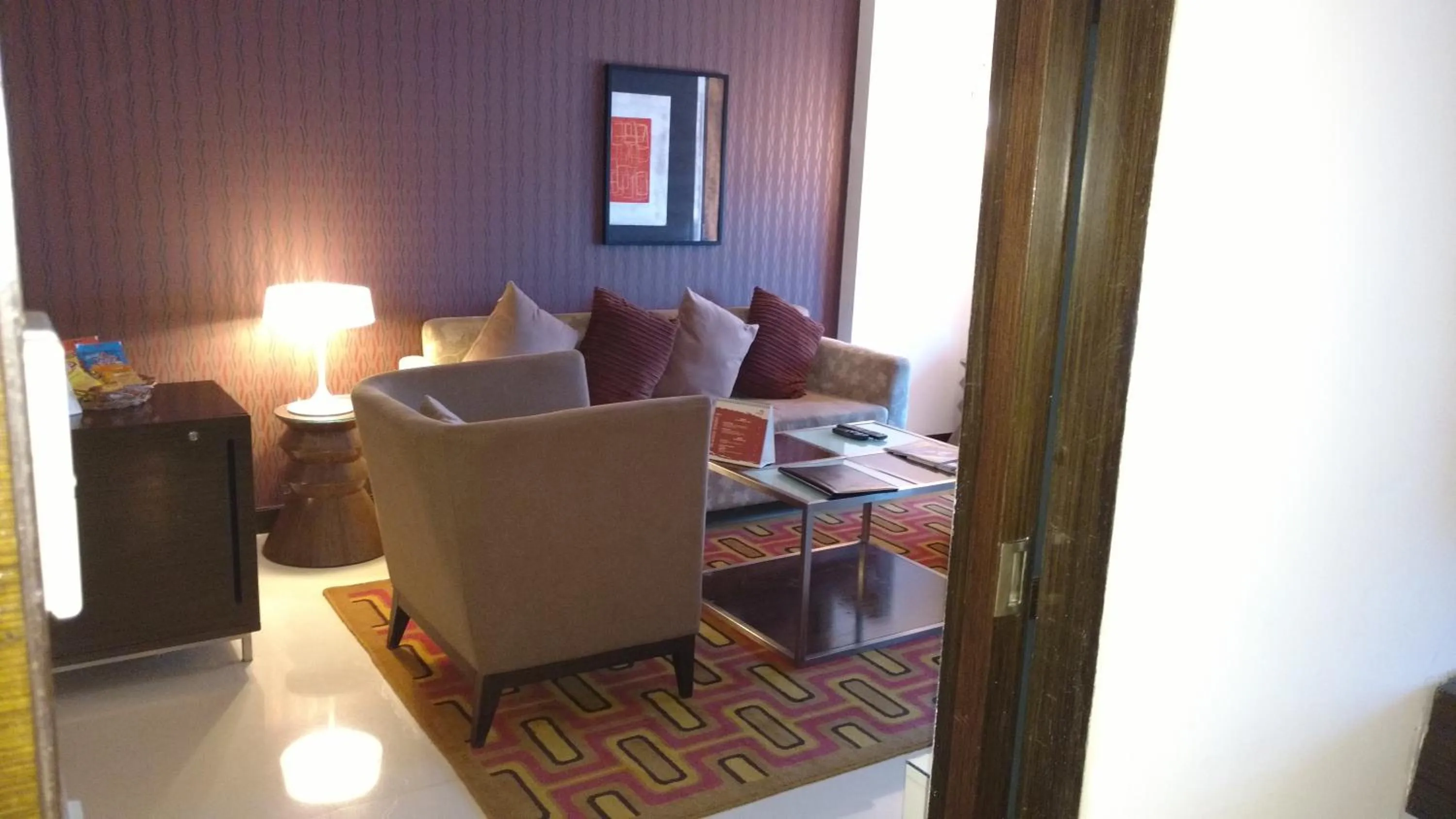 Living room in Pride Premier Bengaluru