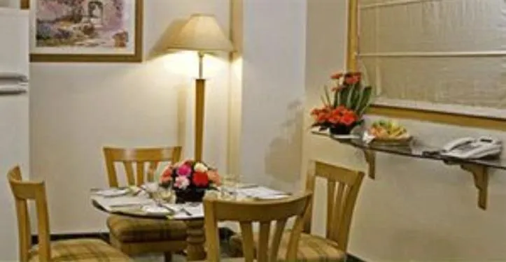 Dining area in Savoy Suites Noida