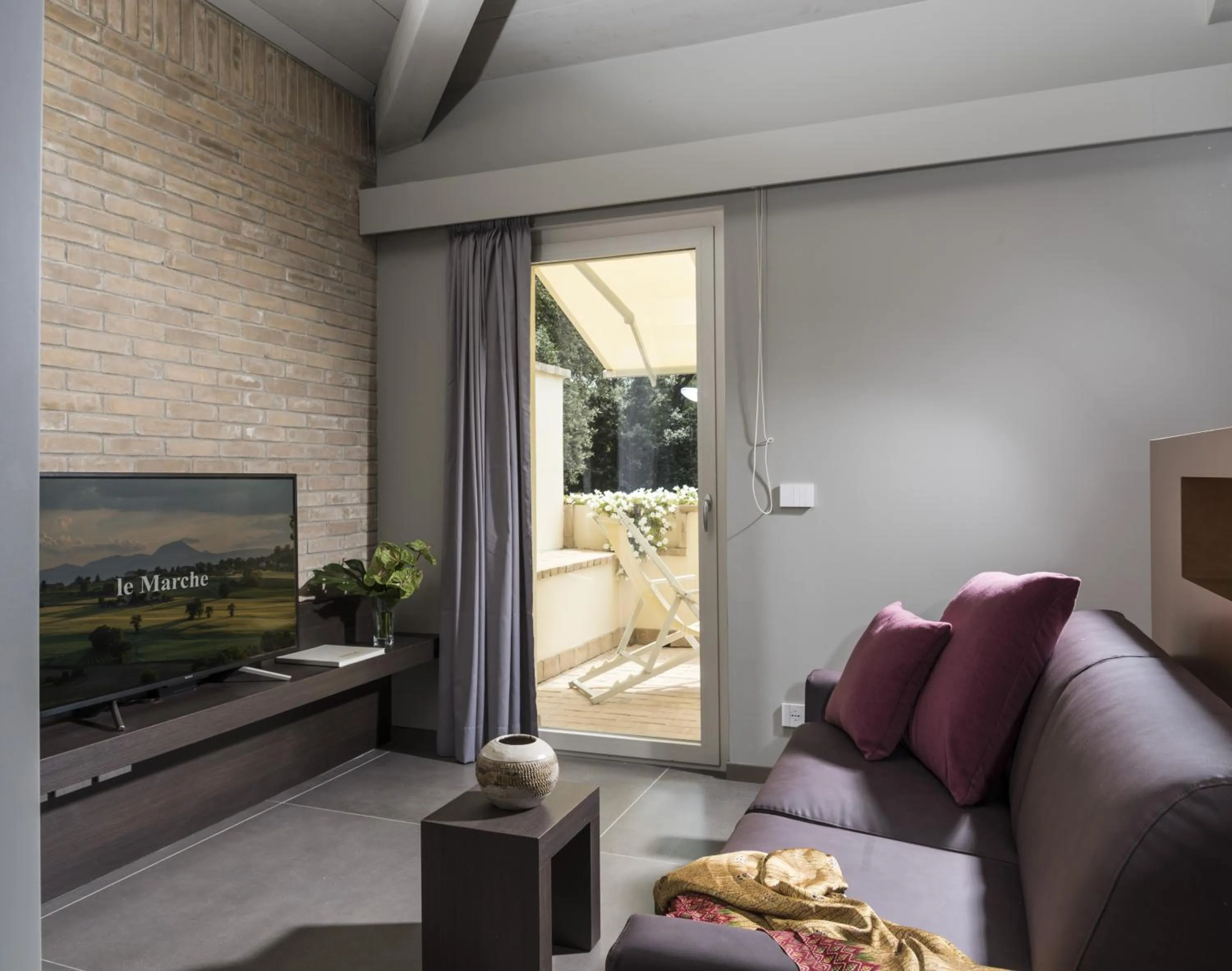 Seating area in Finis Africae Hotel