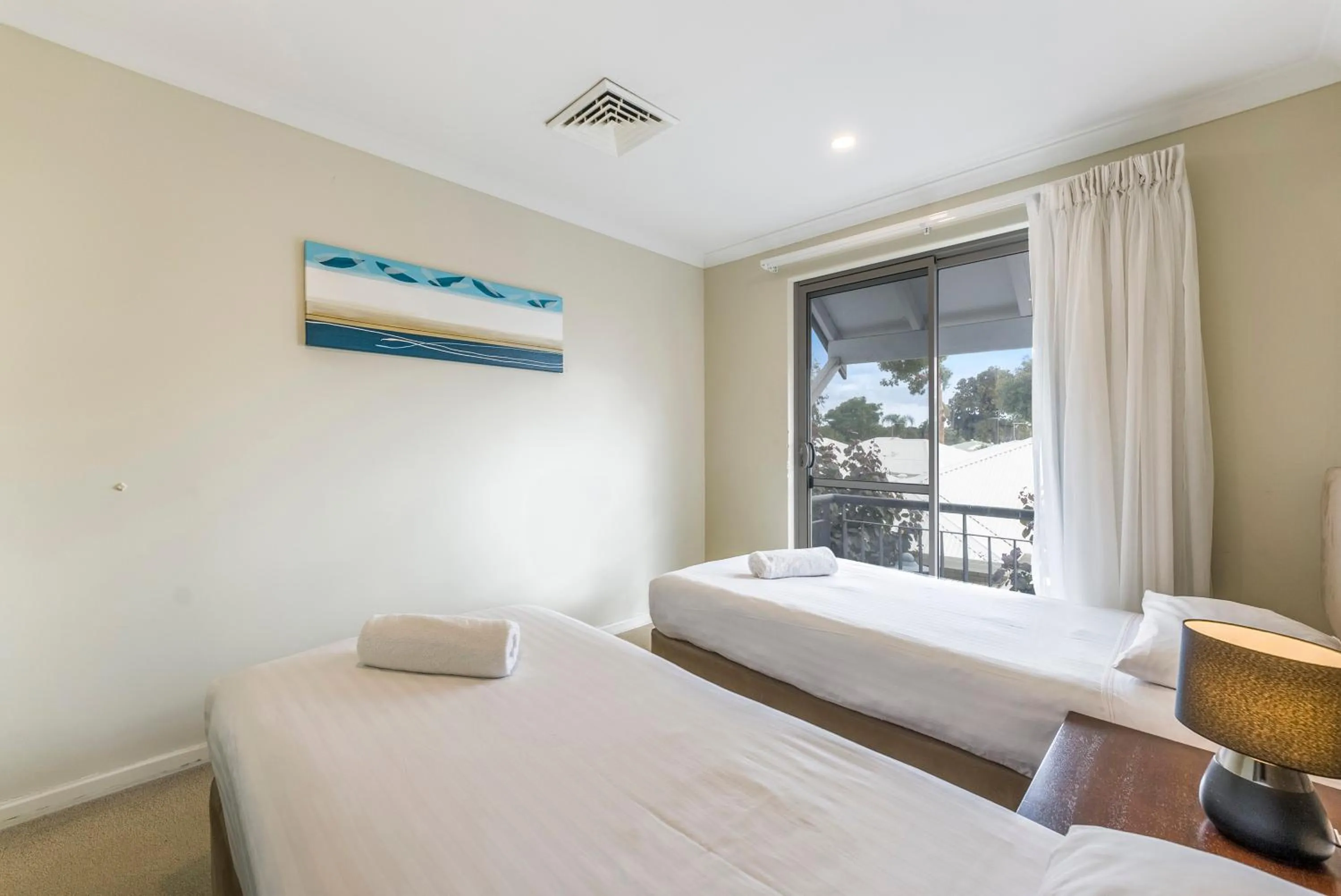 Bed in Mandurah Quay Resort
