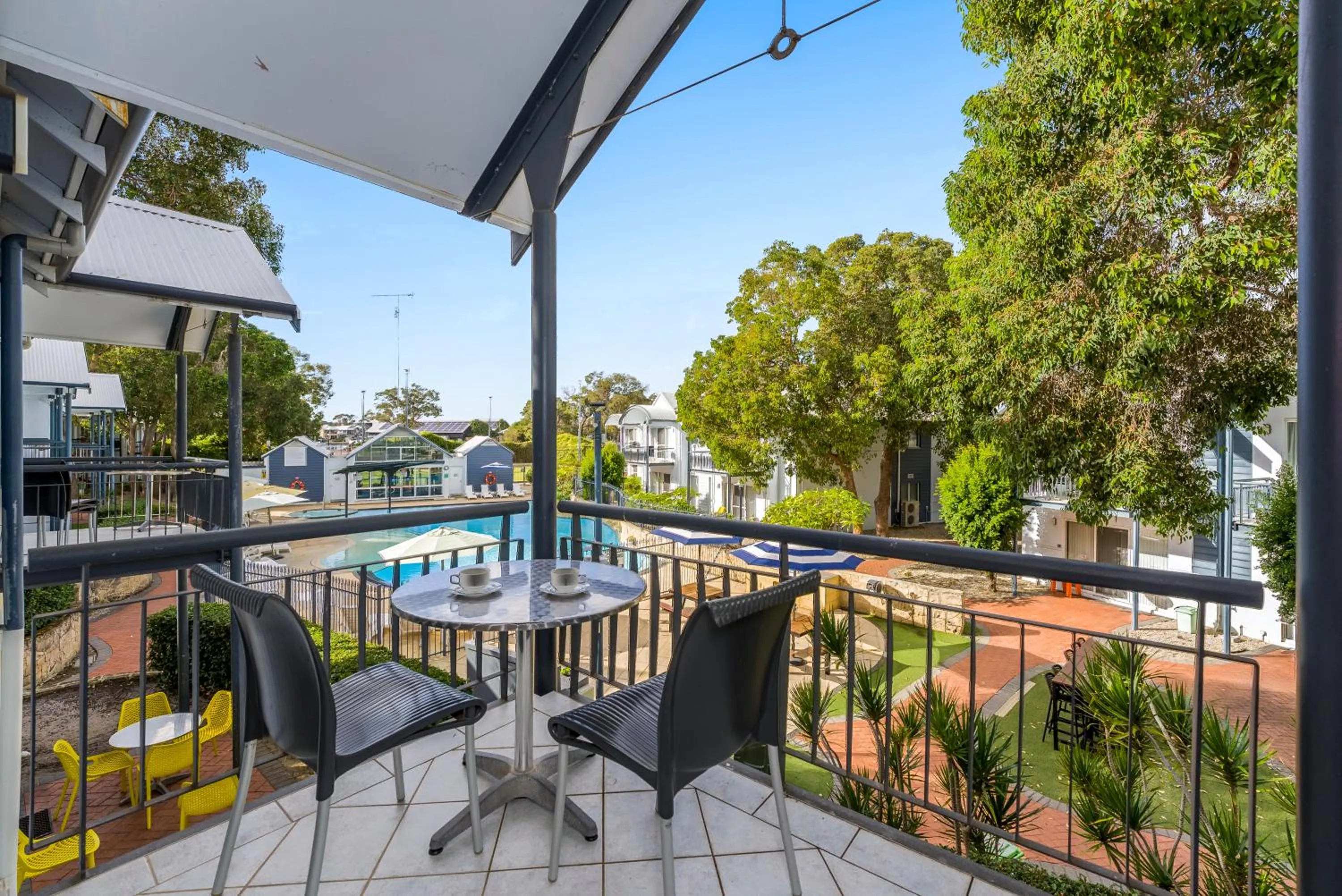 Patio in Mandurah Quay Resort