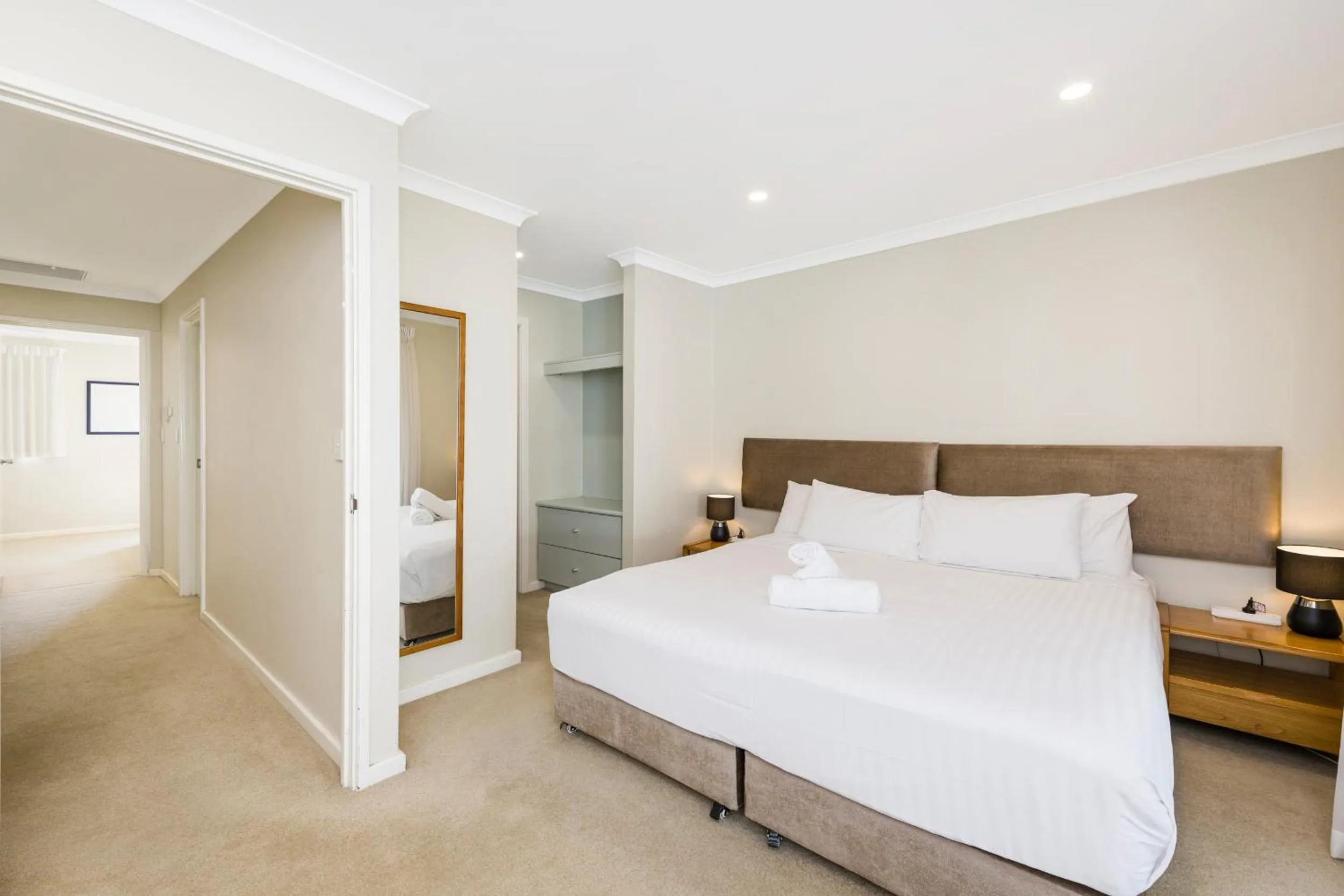 Bed in Mandurah Quay Resort