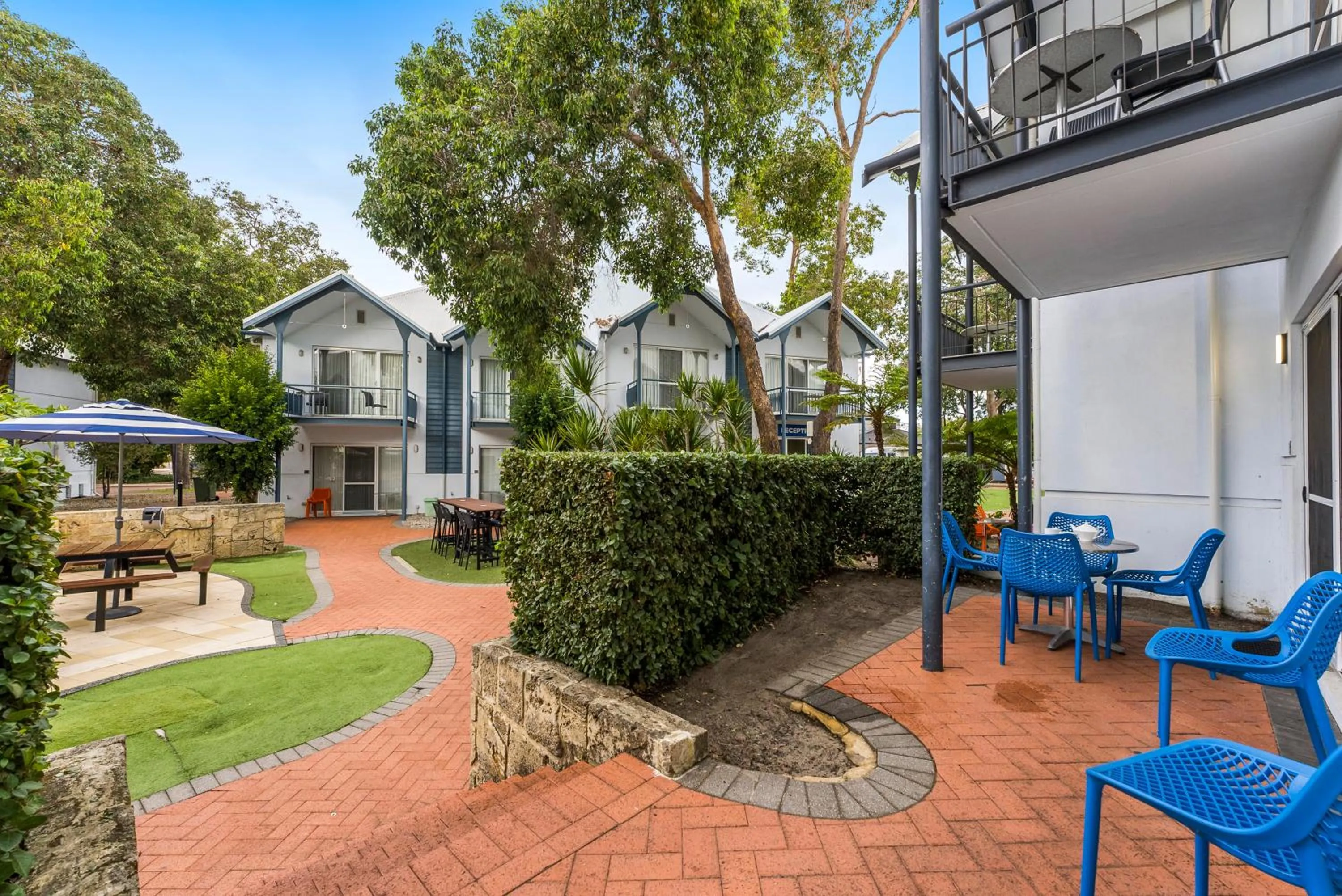 Patio in Mandurah Quay Resort