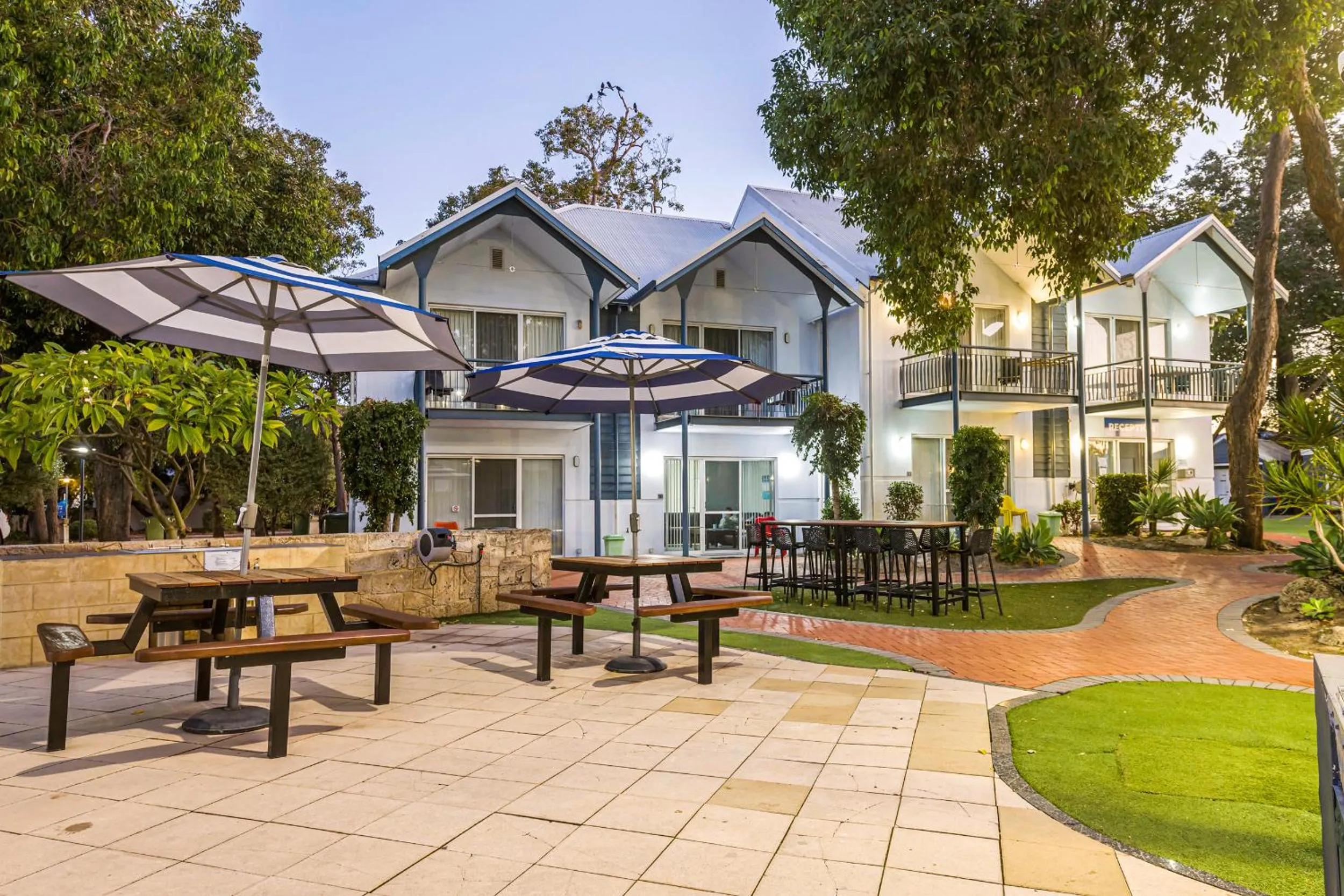 BBQ facilities in Mandurah Quay Resort
