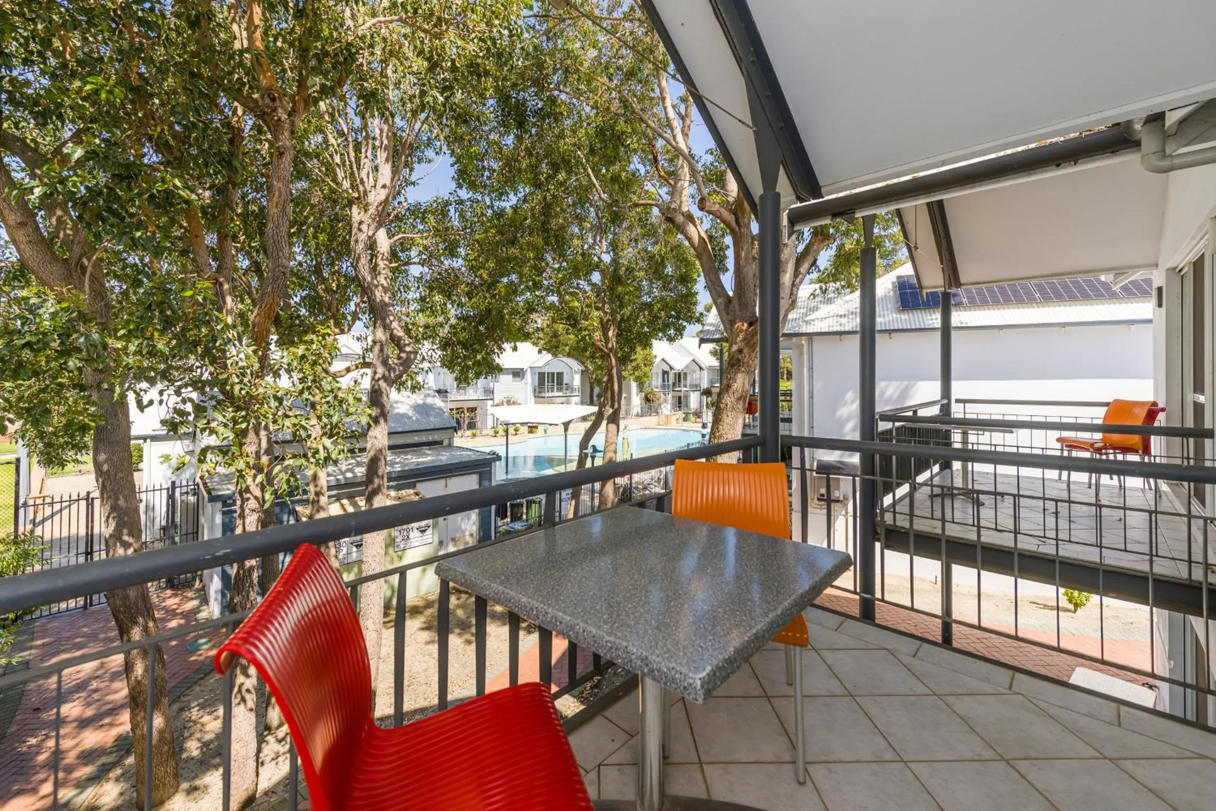 Patio in Mandurah Quay Resort