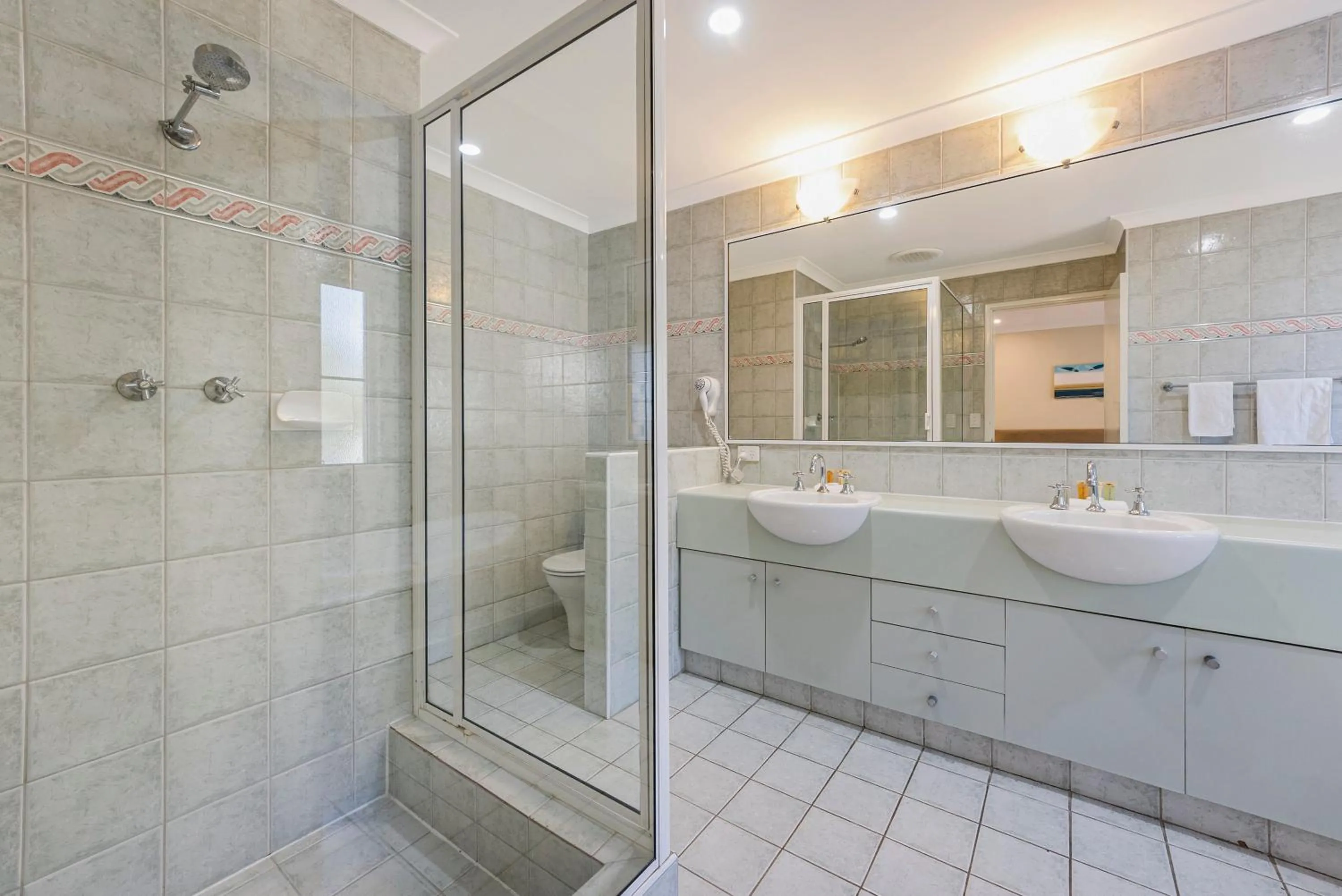 Shower in Mandurah Quay Resort