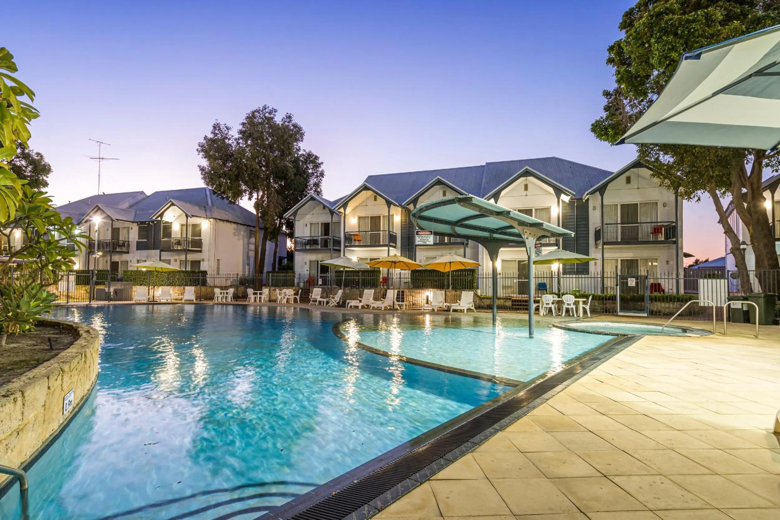 Hot Tub in Mandurah Quay Resort