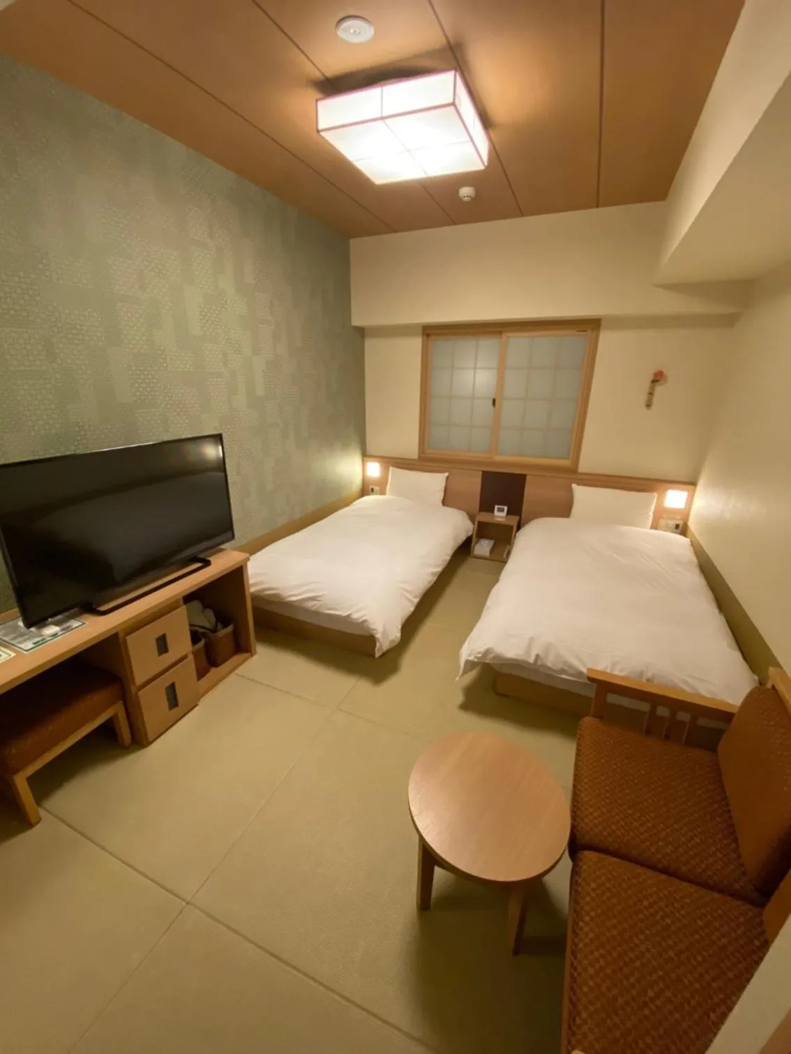 Bed in Onyado Nono Nara Natural Hot Spring