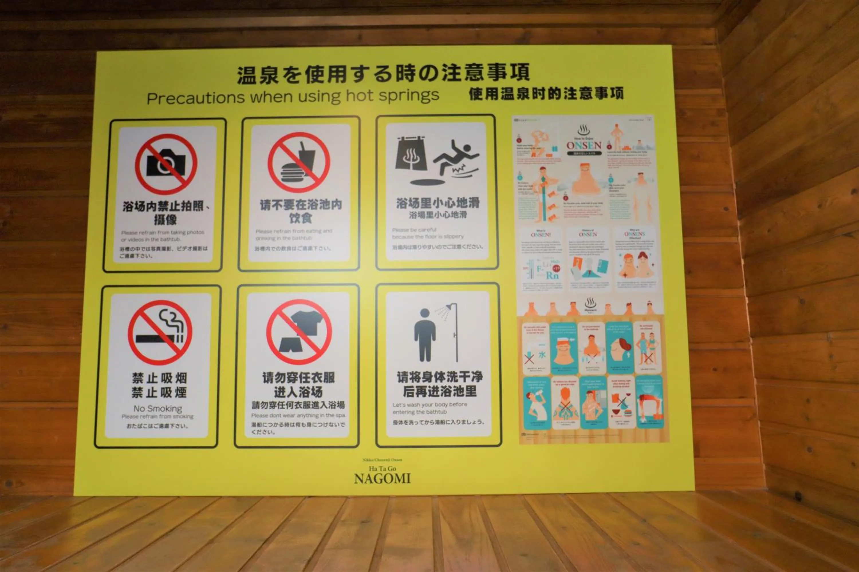 Hot Spring Bath in Hatago Nagomi