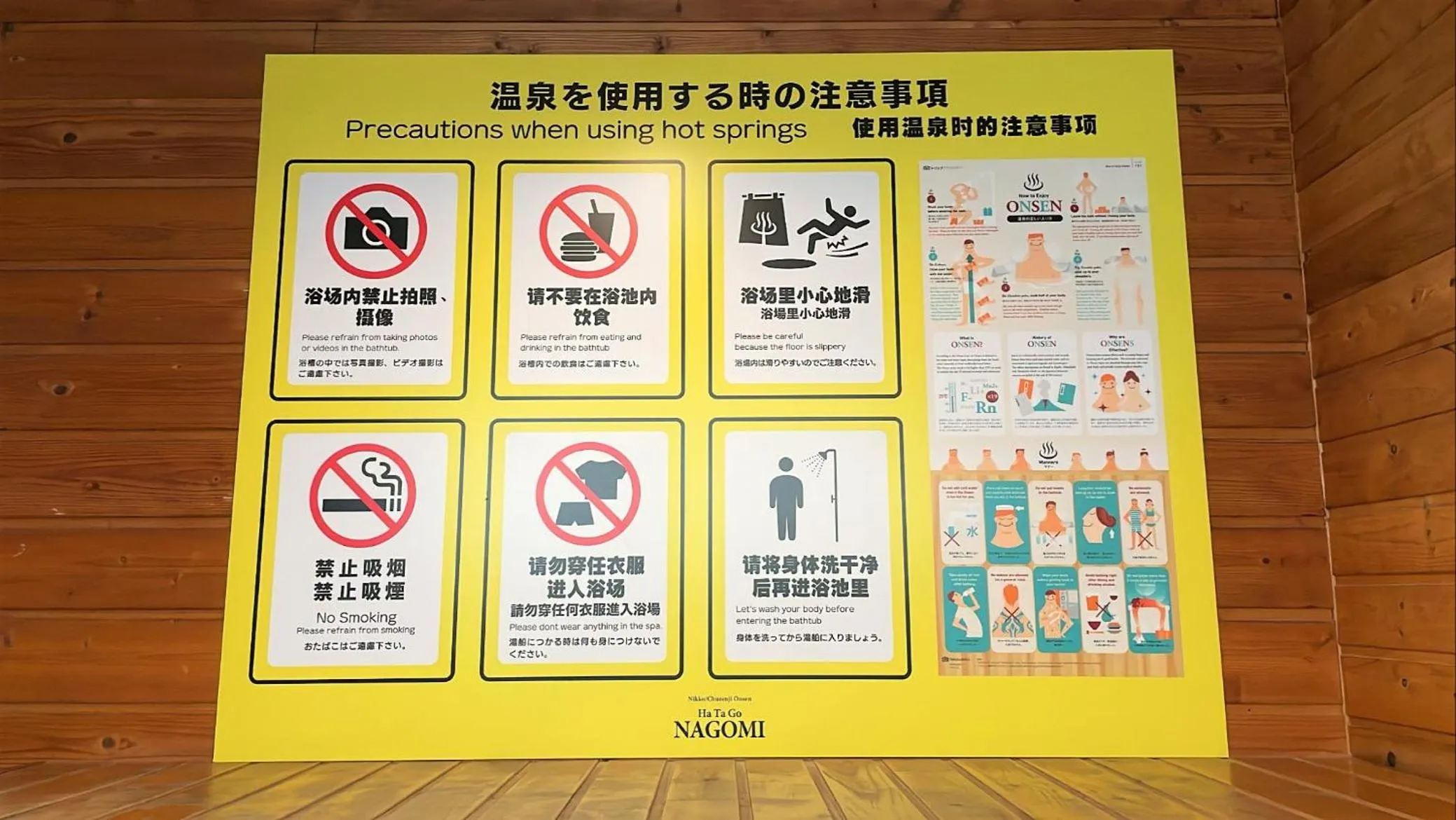 Hot Spring Bath in Hatago Nagomi