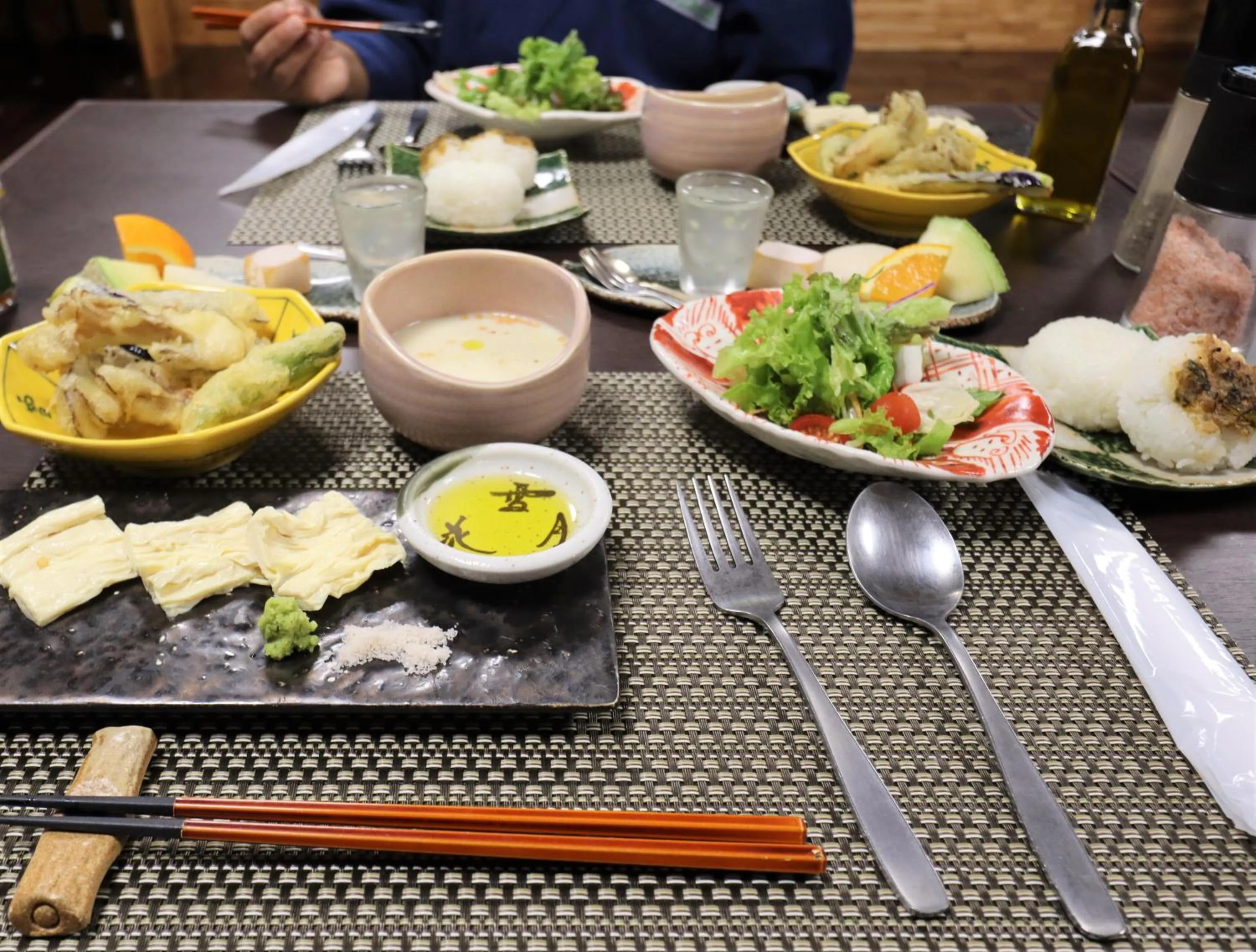 Food and drinks in Hatago Nagomi